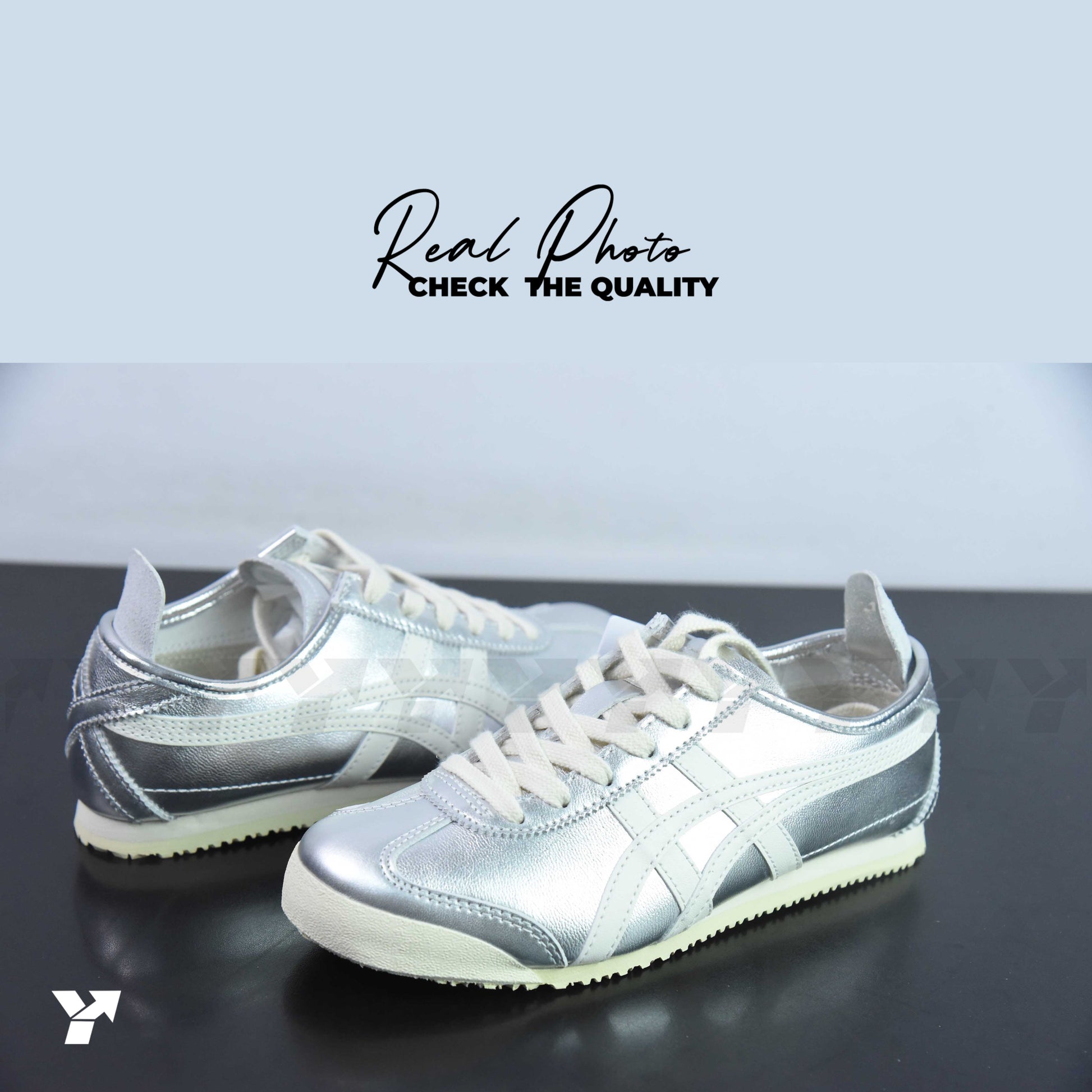 Onitsuka Tiger Mexico 66-Silver Off White