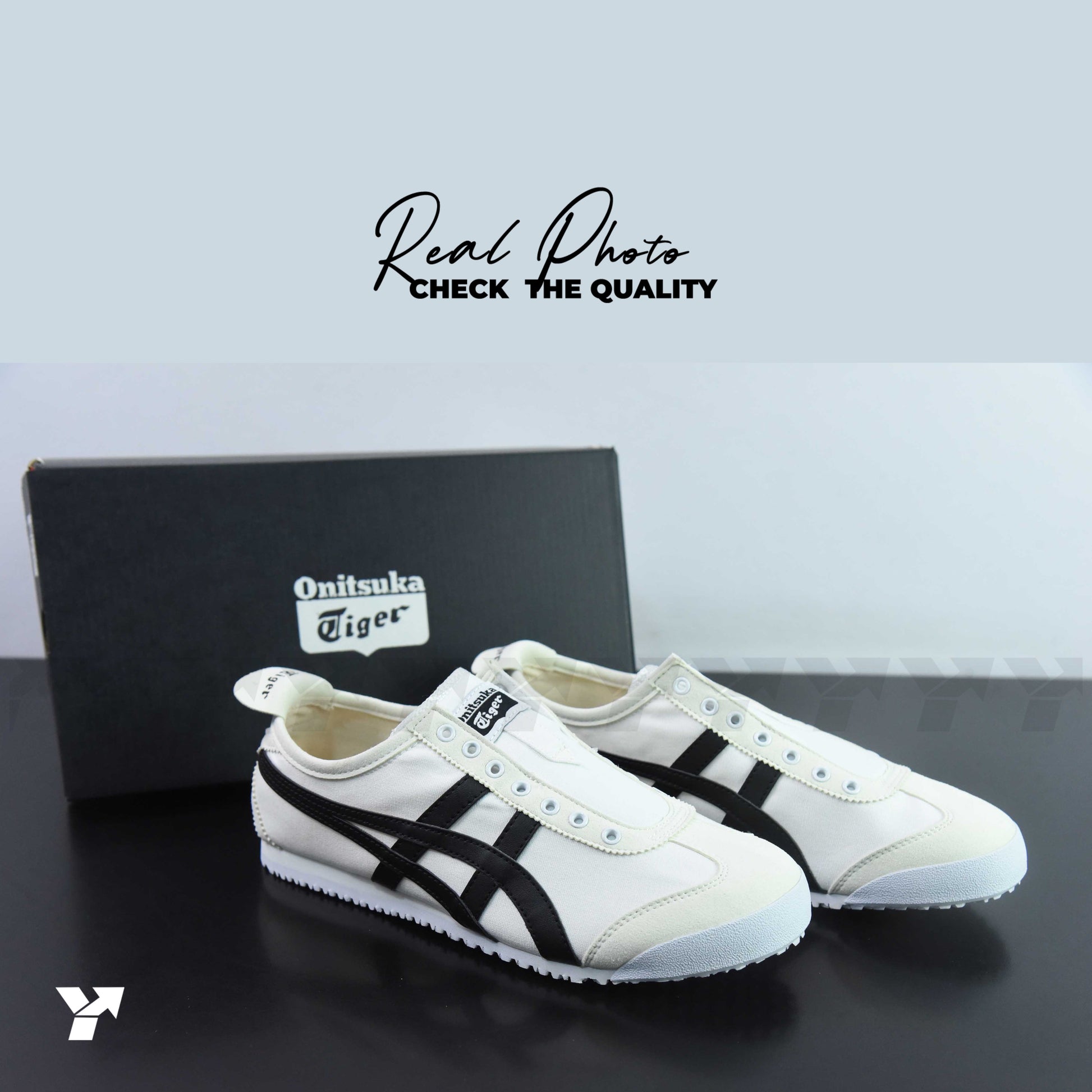 Onitsuka Tiger MEXICO 66 Slip-on 'Black And White'