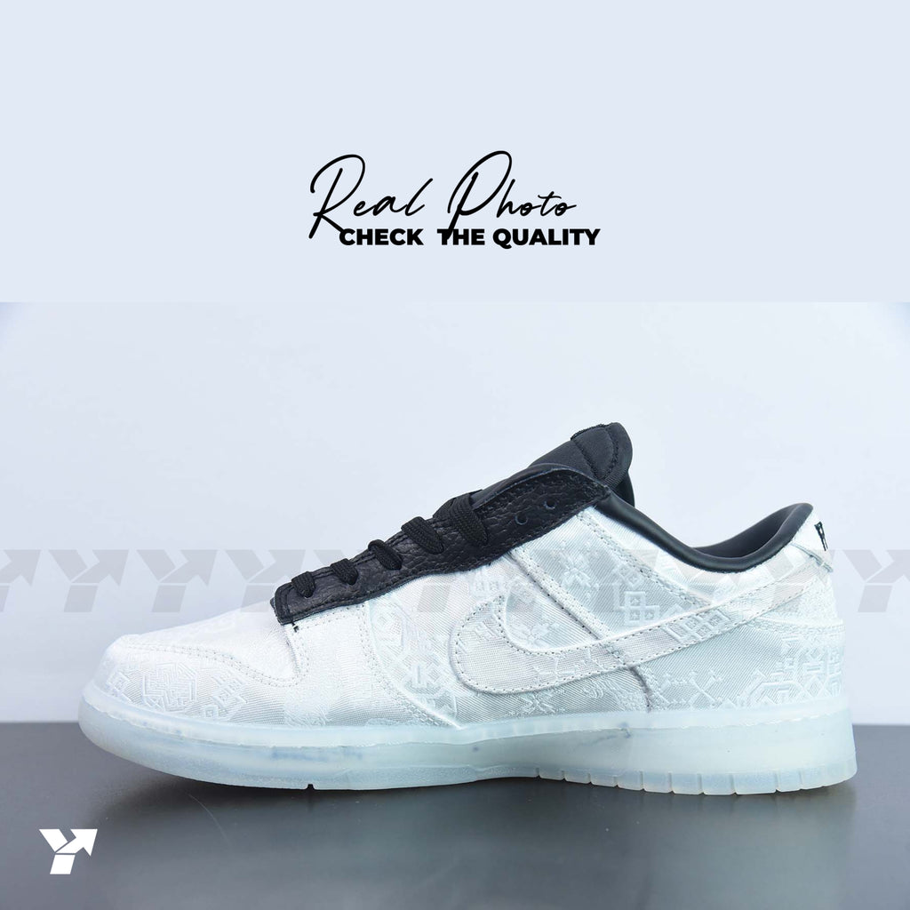 Nike Dunk Low-CLOT Fragment White
