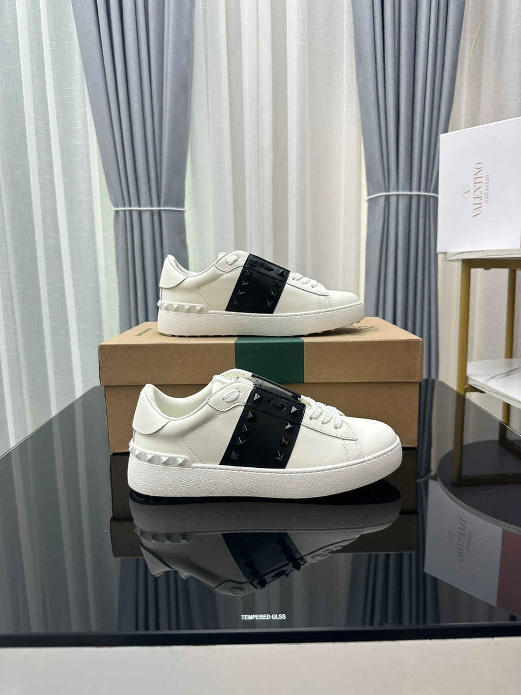 Valentino Garavani Rockstud Untitled Open Sneakers