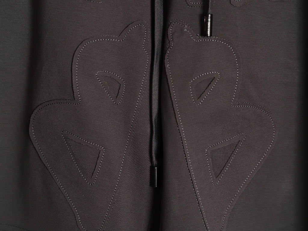 Balenciaga Appliqué Embroidered Logo Shorts