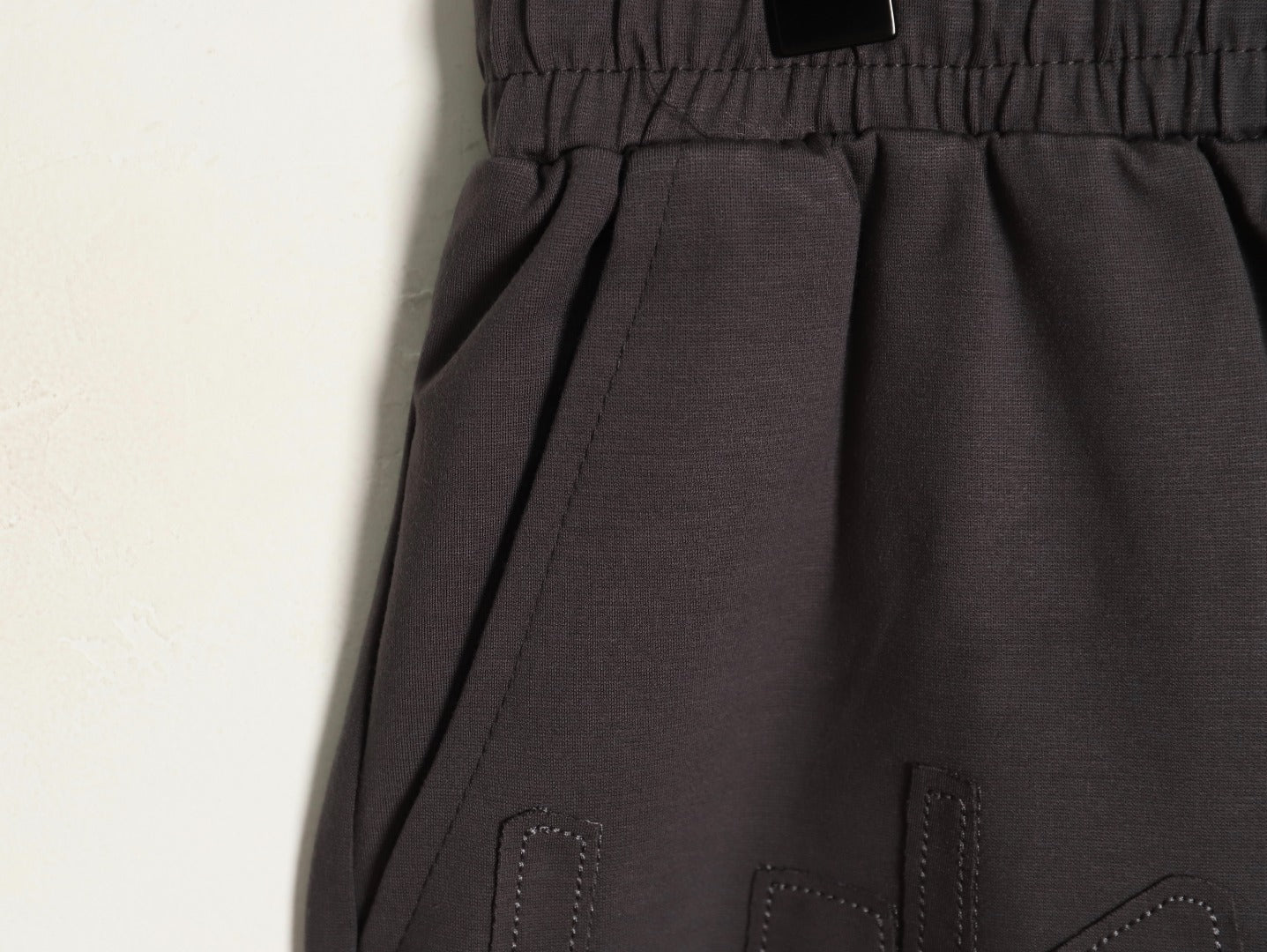 Balenciaga Appliqué Embroidered Logo Shorts