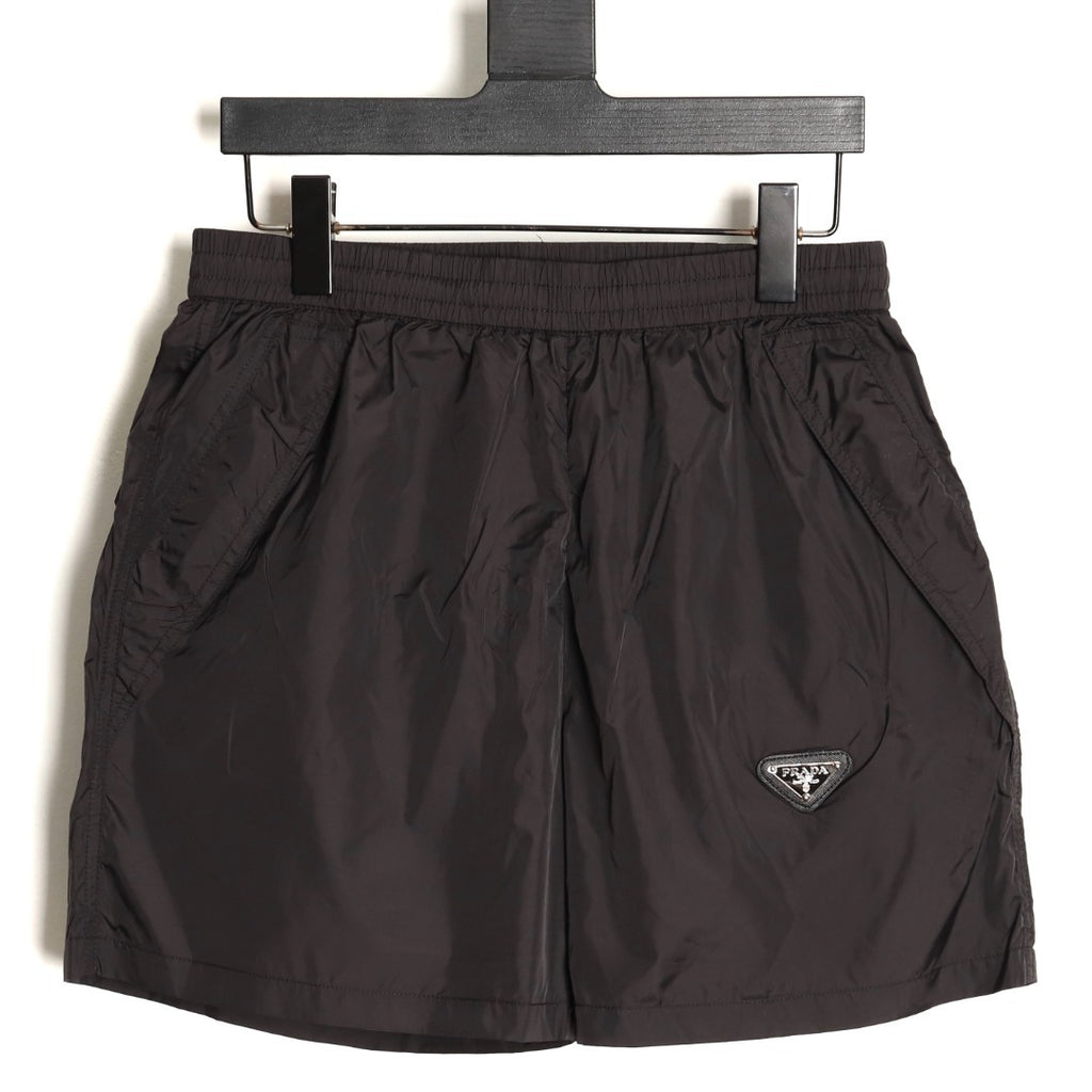 Prada classic pocket triangle logo beach shorts