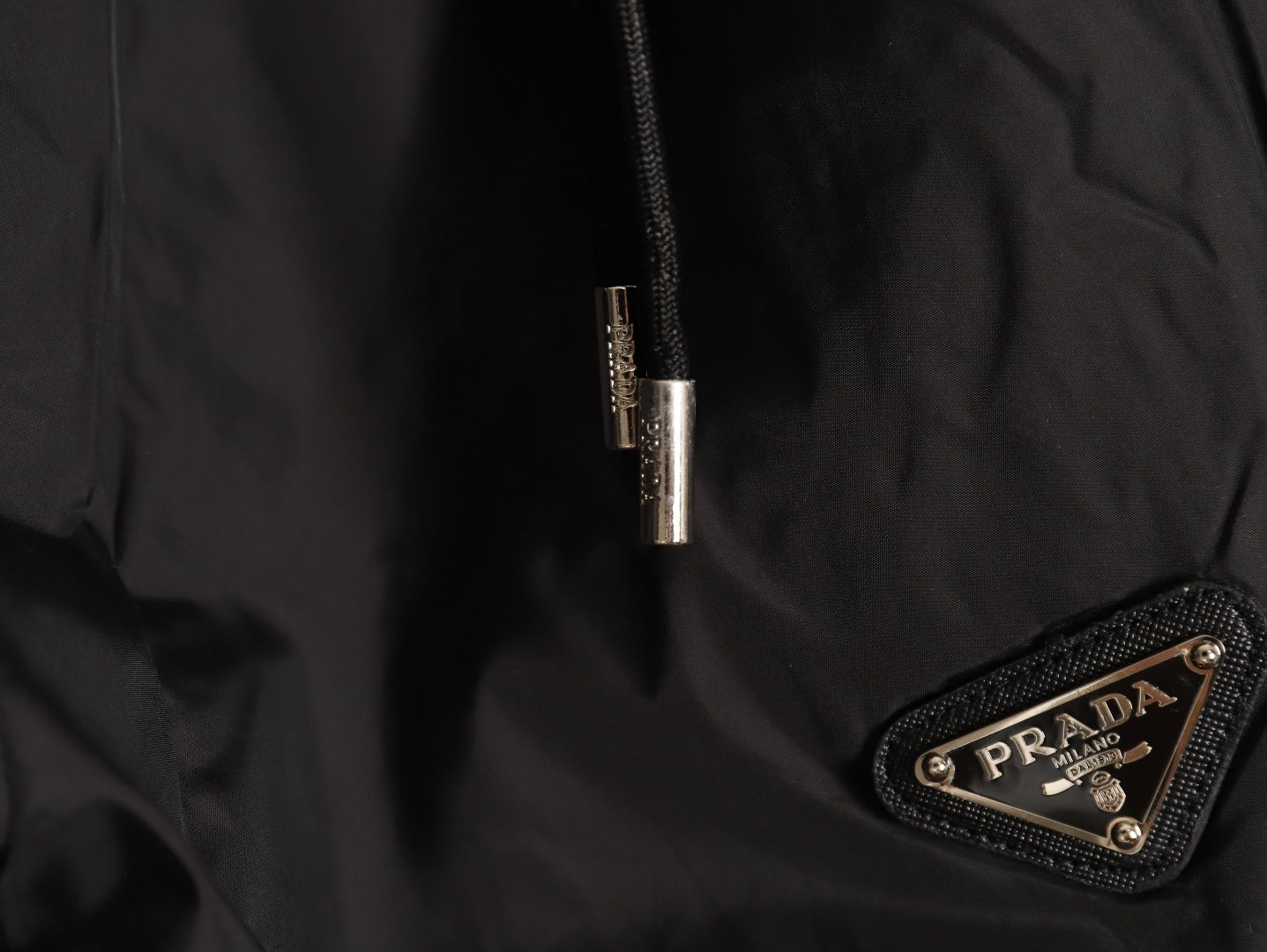 Prada classic pocket triangle logo beach shorts