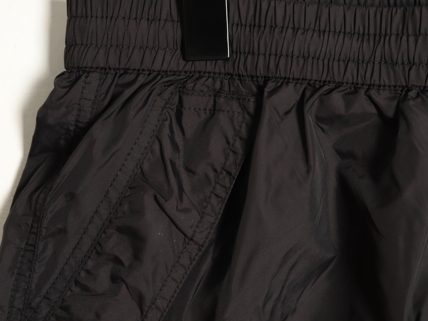 Prada classic pocket triangle logo beach shorts