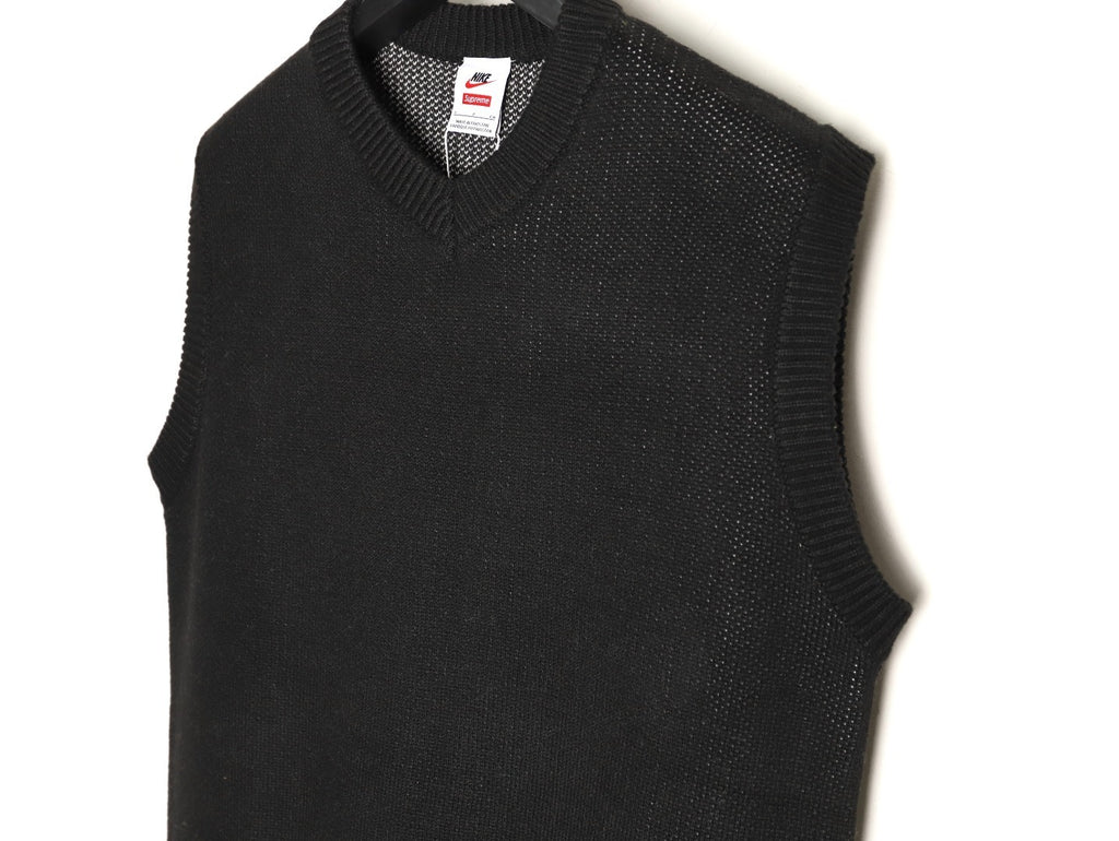 SUPREME X NIKE Collaboration Knitted Vest