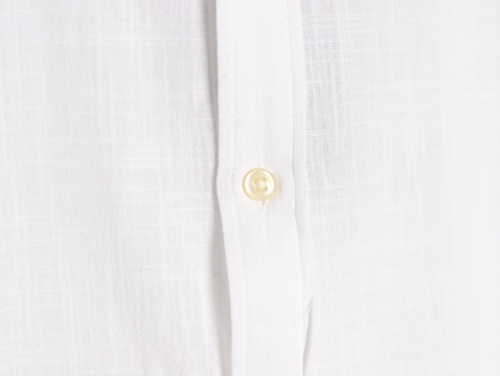 Ralph Lauren linen shirt with small logo and horse embroidery