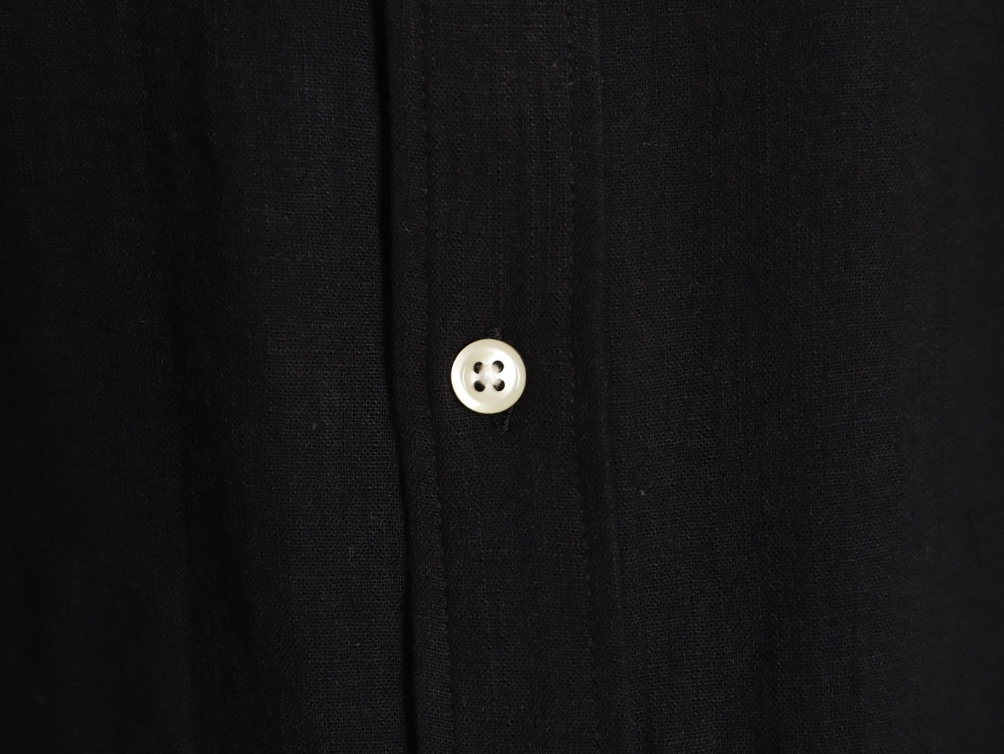 Ralph Lauren linen shirt with small logo and horse embroidery