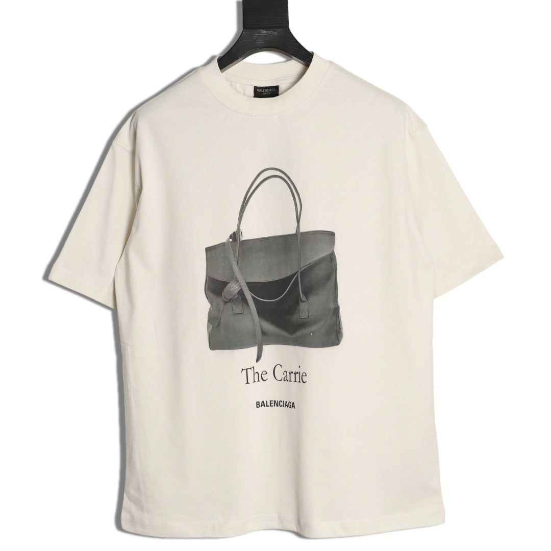 Balenciaga T-shirt with tote bag design