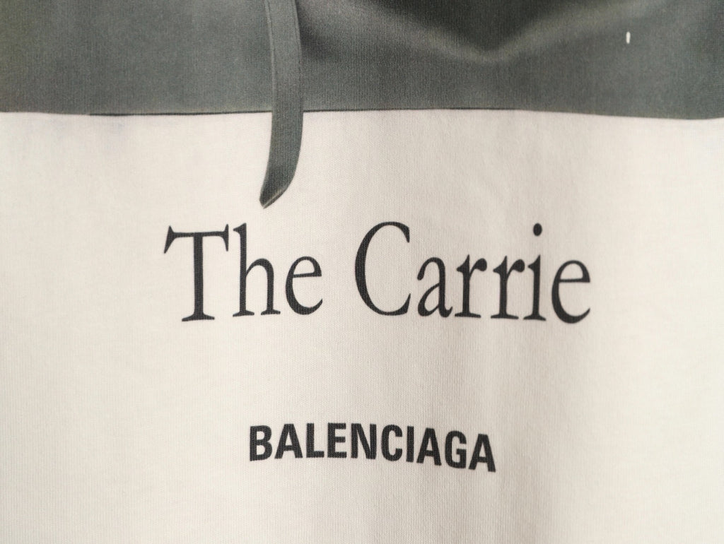 Balenciaga T-shirt with tote bag design