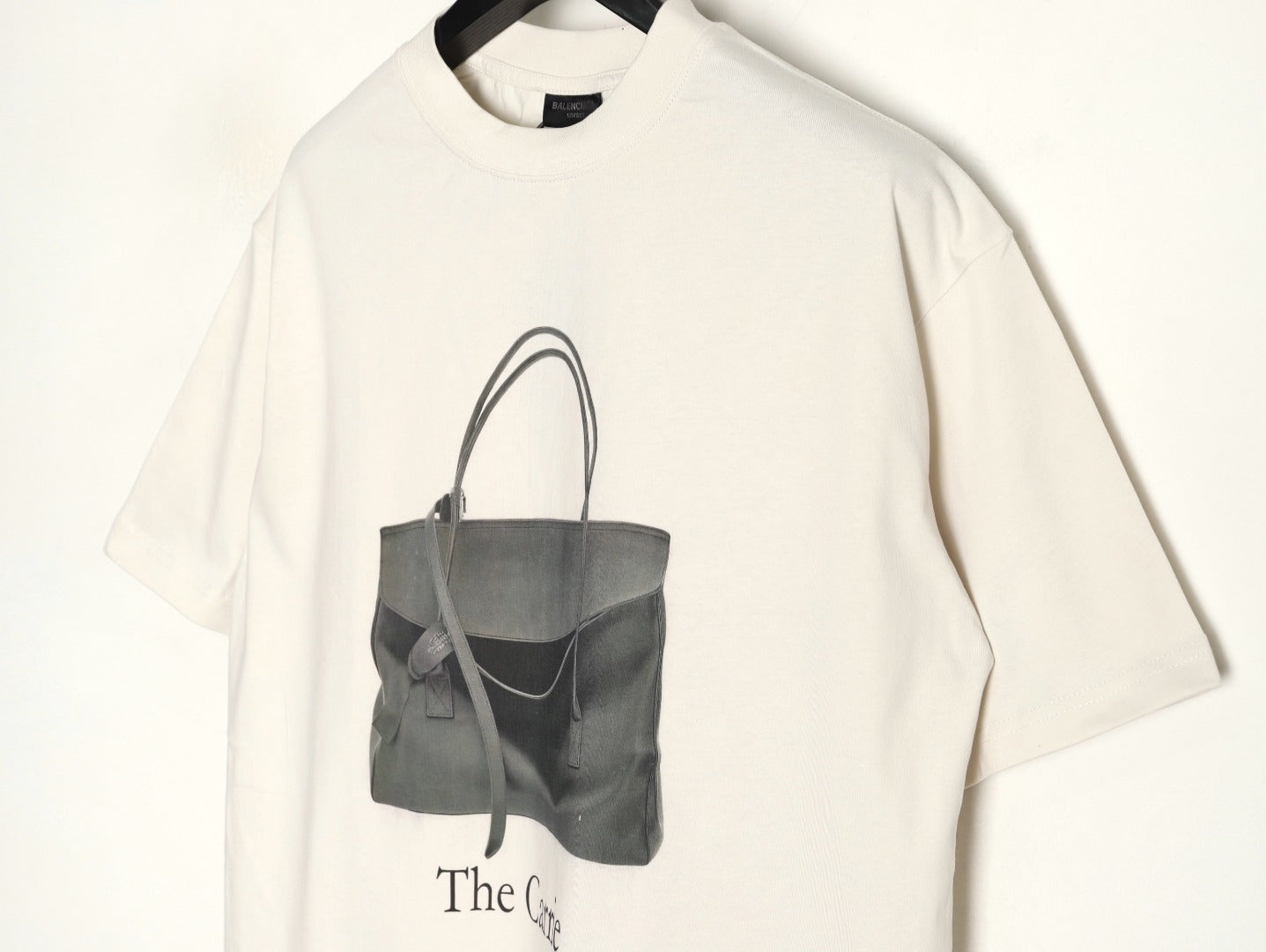 Balenciaga T-shirt with tote bag design