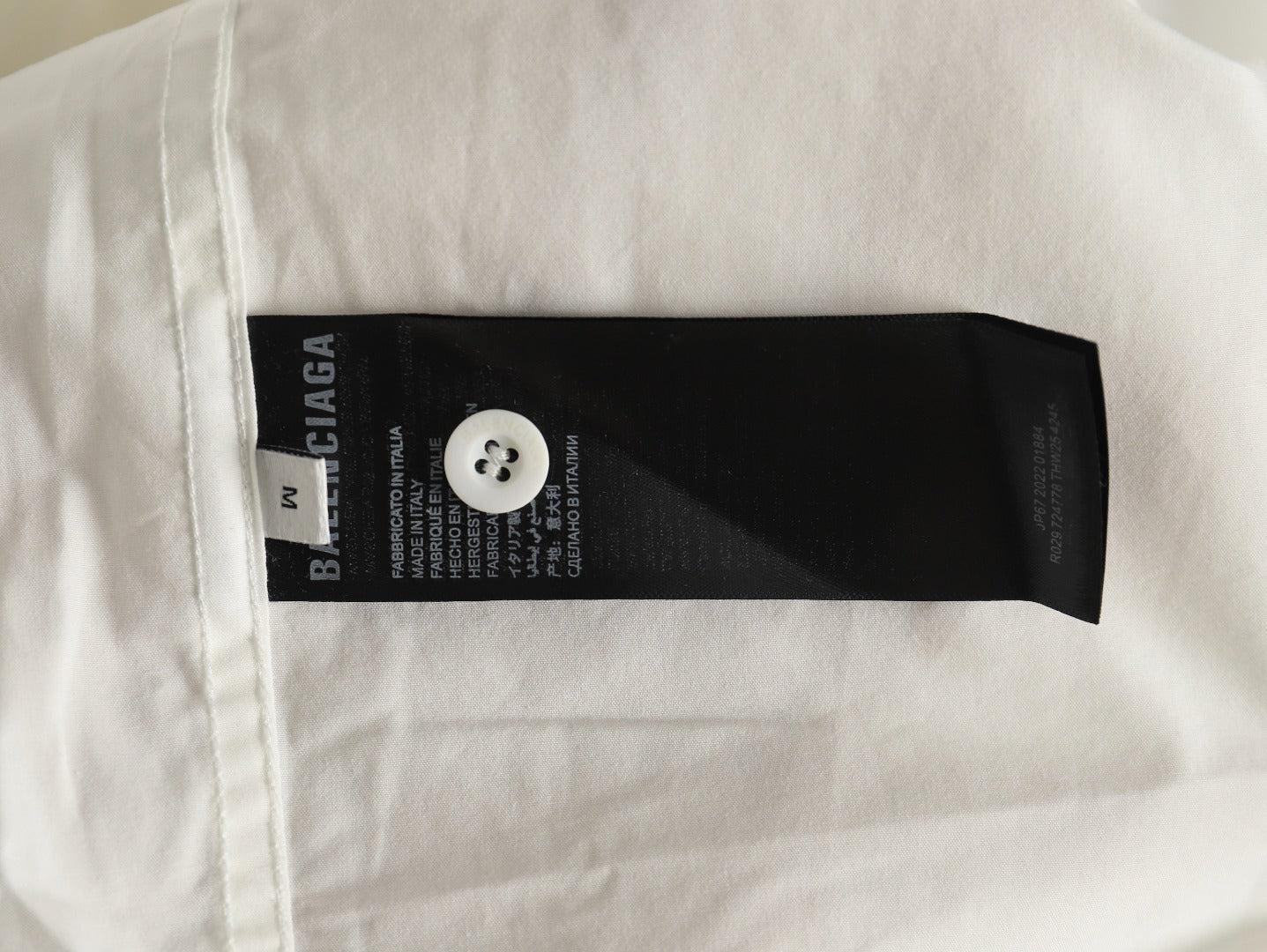 Balenciaga Blur Coca-Cola Long-Sleeve Shirt