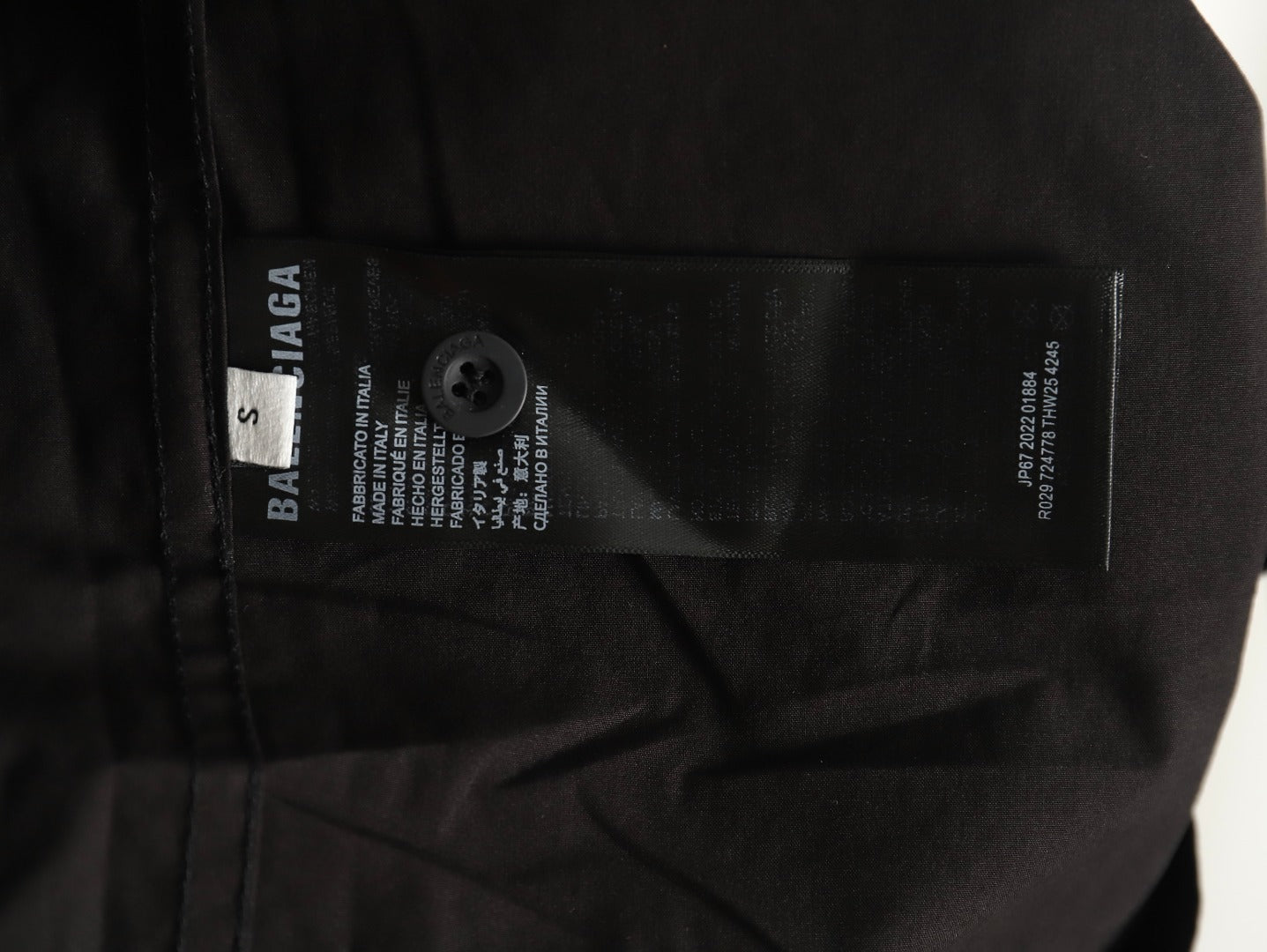 Balenciaga Blur Coca-Cola Long-Sleeve Shirt