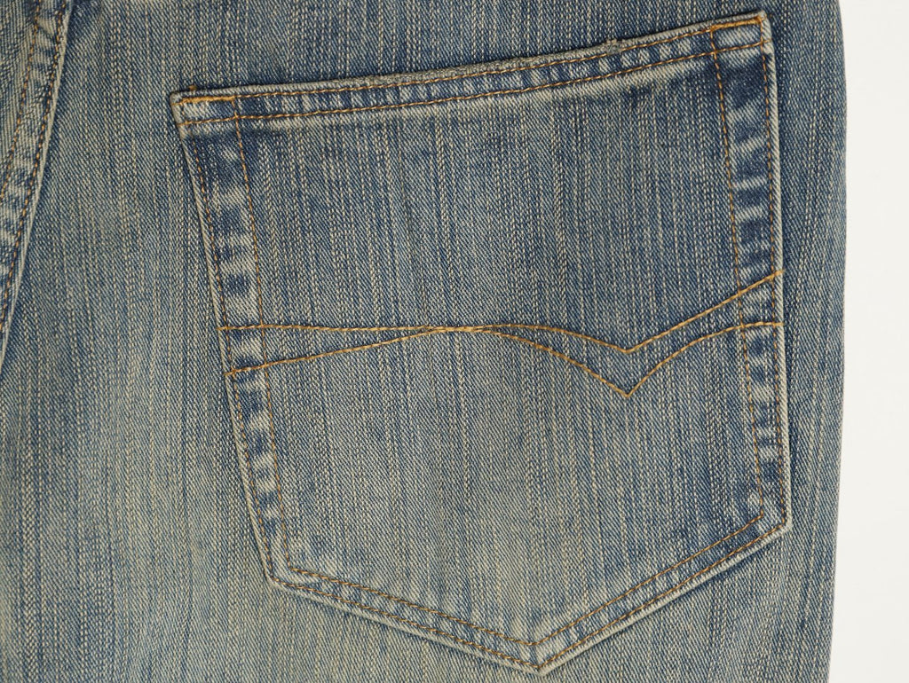 BALENCIAGA BLCG Jeans with Side Embroidered Lettering