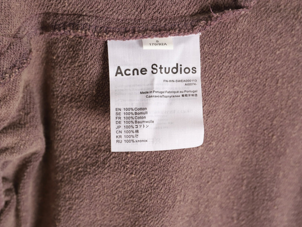 Acne Studios unisex Washed Jogger Pants