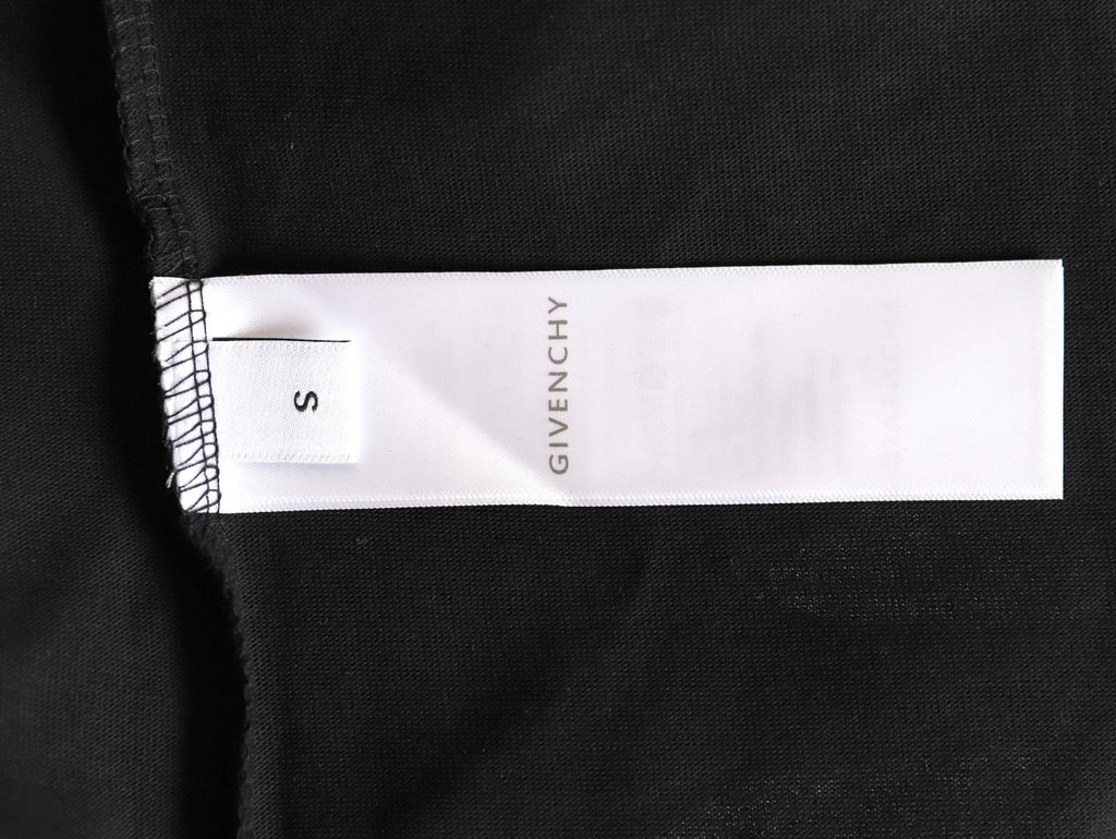 Givenchy 25SS Mesh Appliqué Short-Sleeve T-Shirt