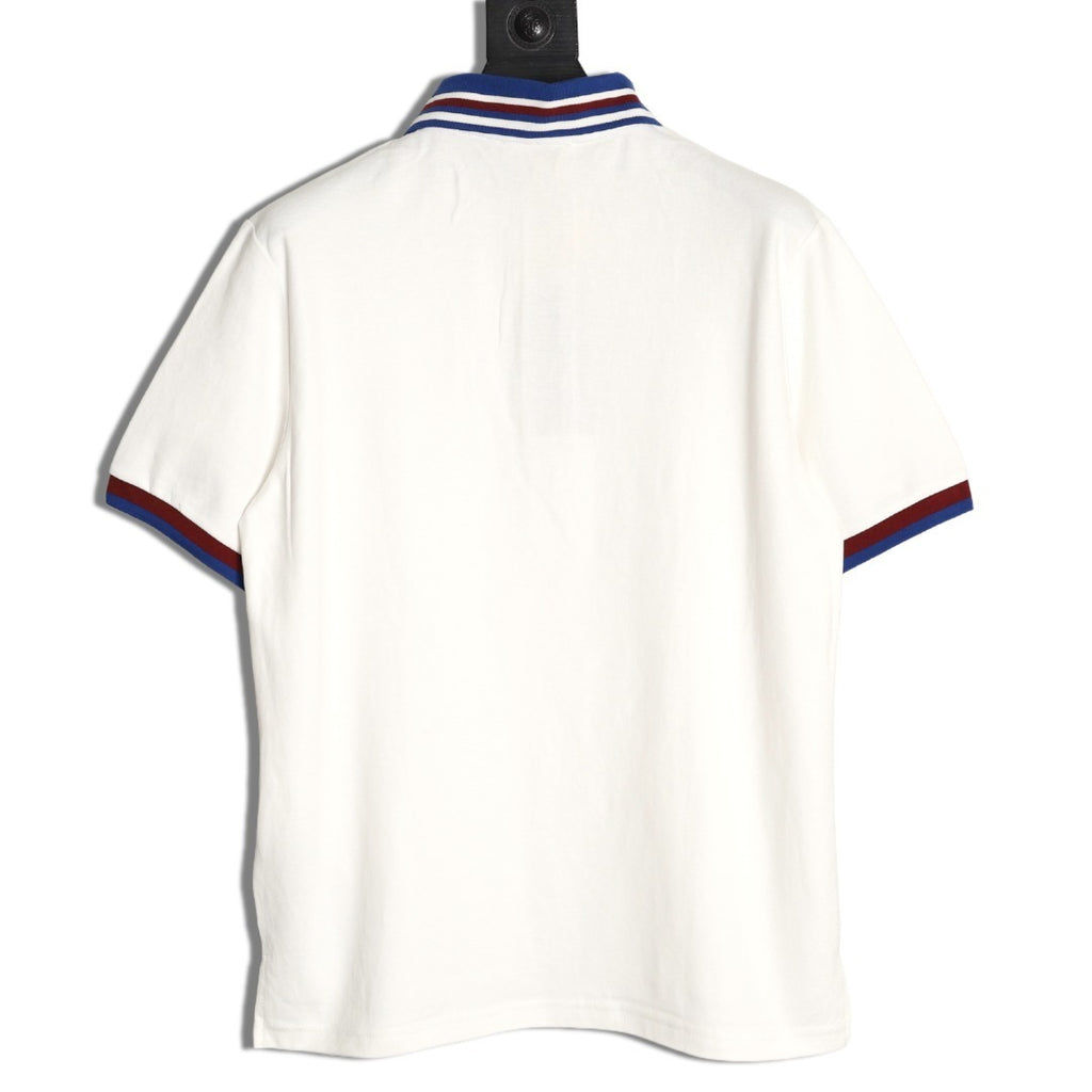 Gucci Polo short-sleeved shirt with embroidered chest pocket