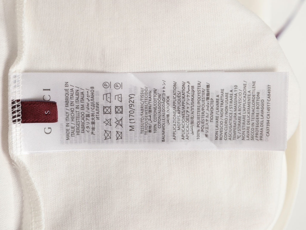 Gucci Polo short-sleeved shirt with embroidered chest pocket