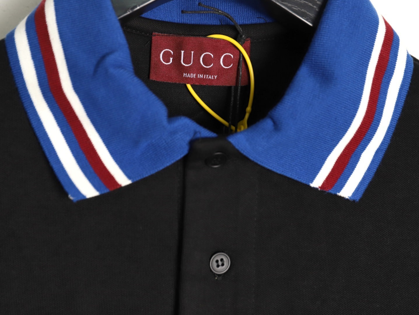 Gucci Polo short-sleeved shirt with embroidered chest pocket