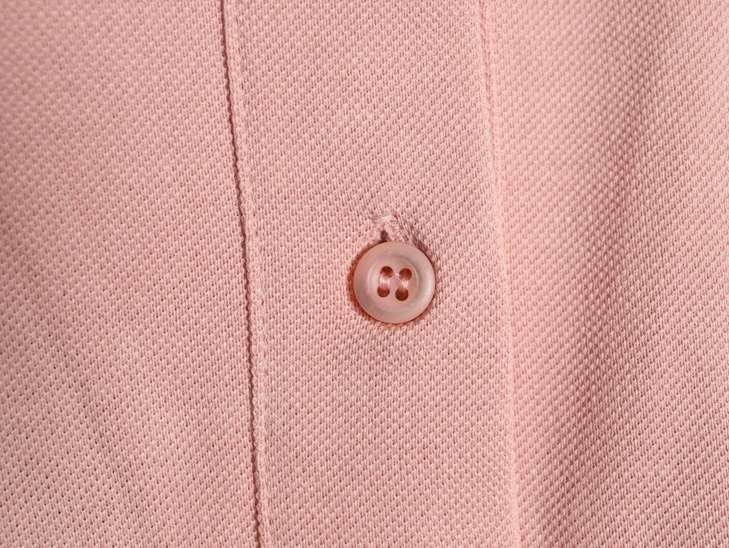 PRADA Plain Knit Appliqué Faux Two-Piece Short-Sleeve Polo Shirt