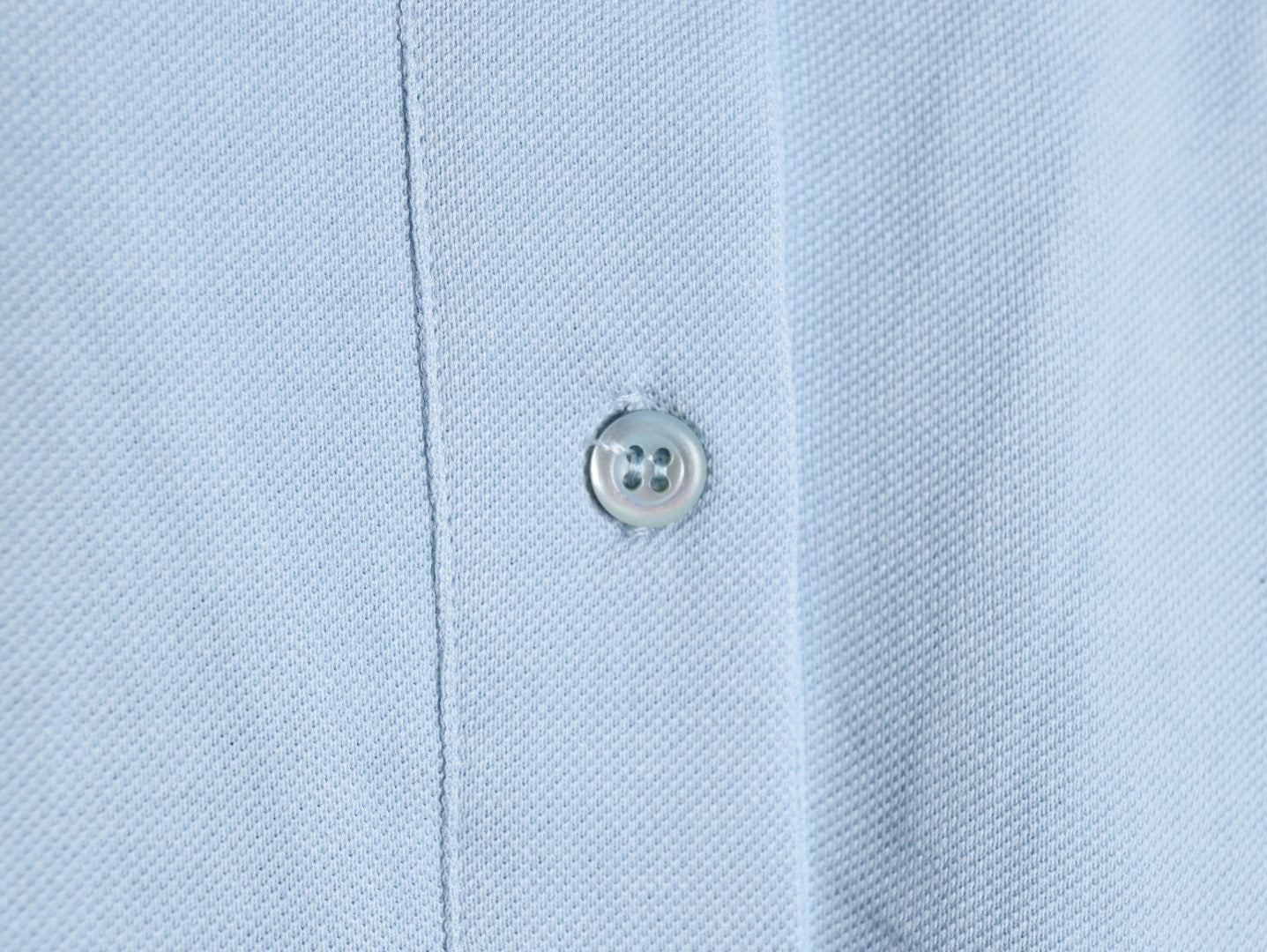 PRADA Plain Knit Appliqué Faux Two-Piece Short-Sleeve Polo Shirt