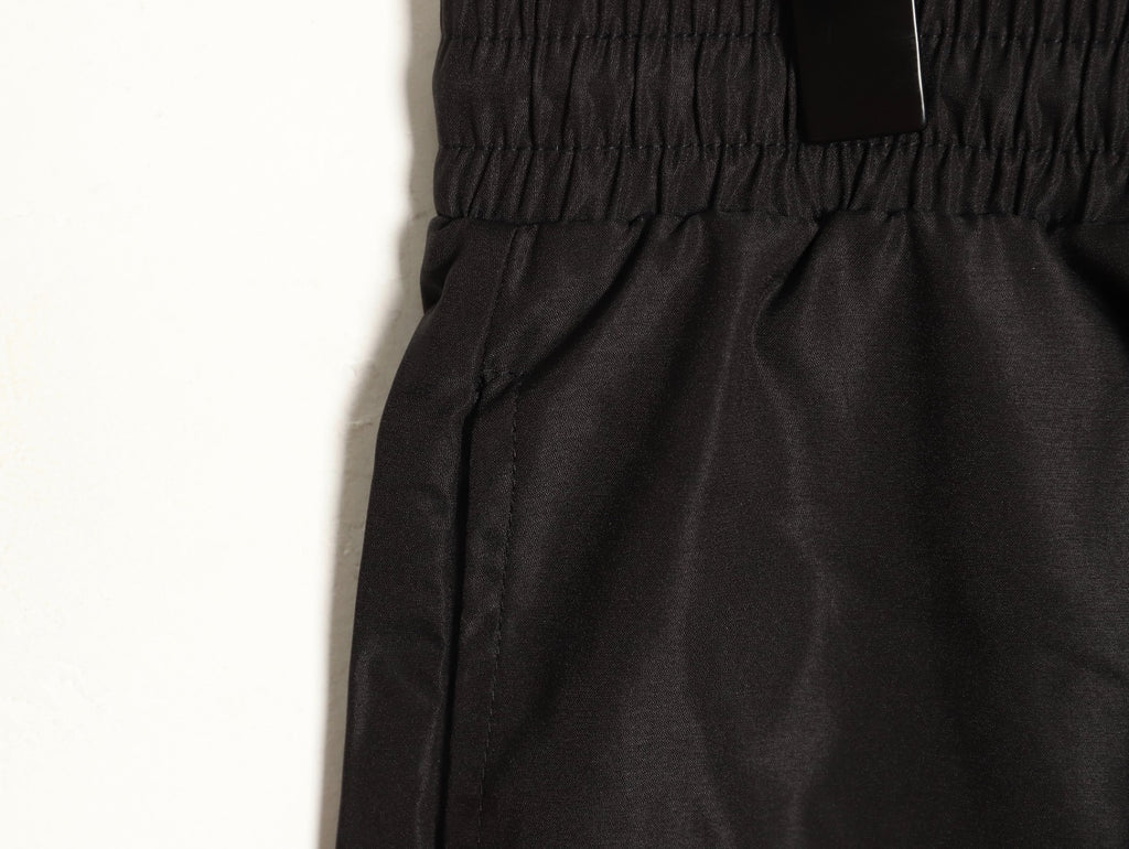 Prada classic triangle logo beach shorts