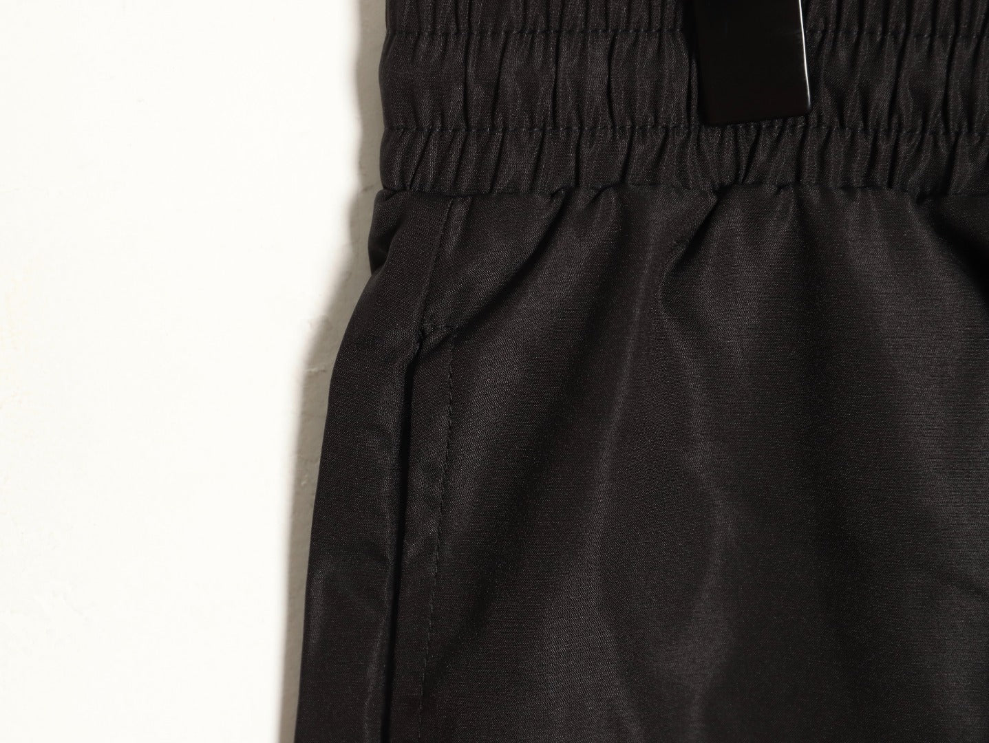 Prada classic triangle logo beach shorts