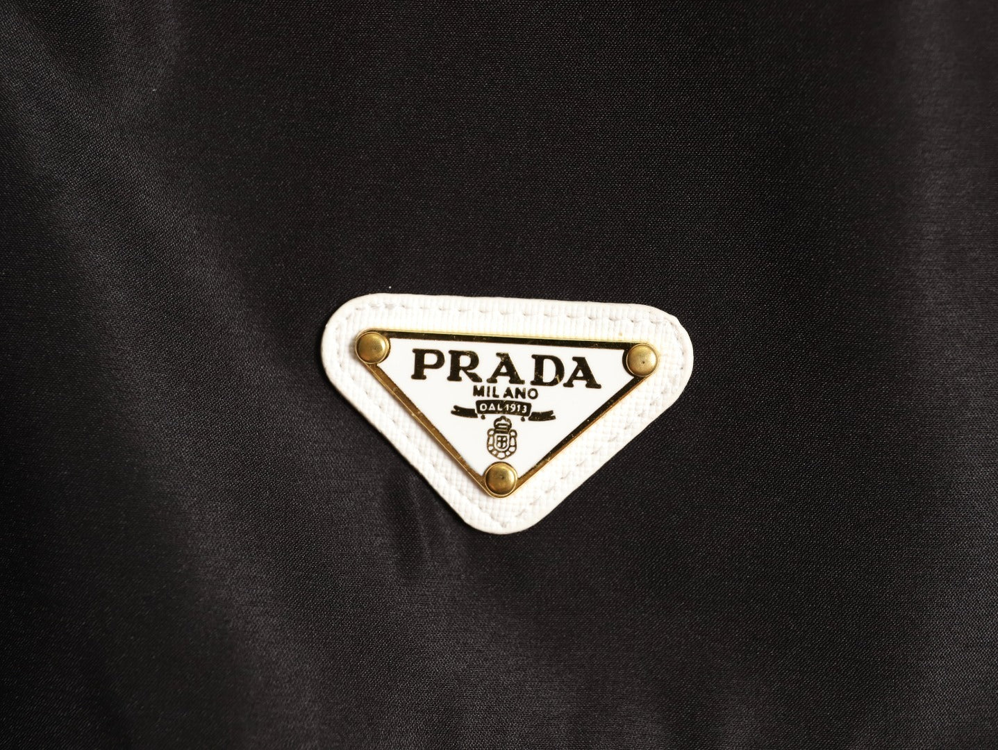 Prada classic triangle logo beach shorts