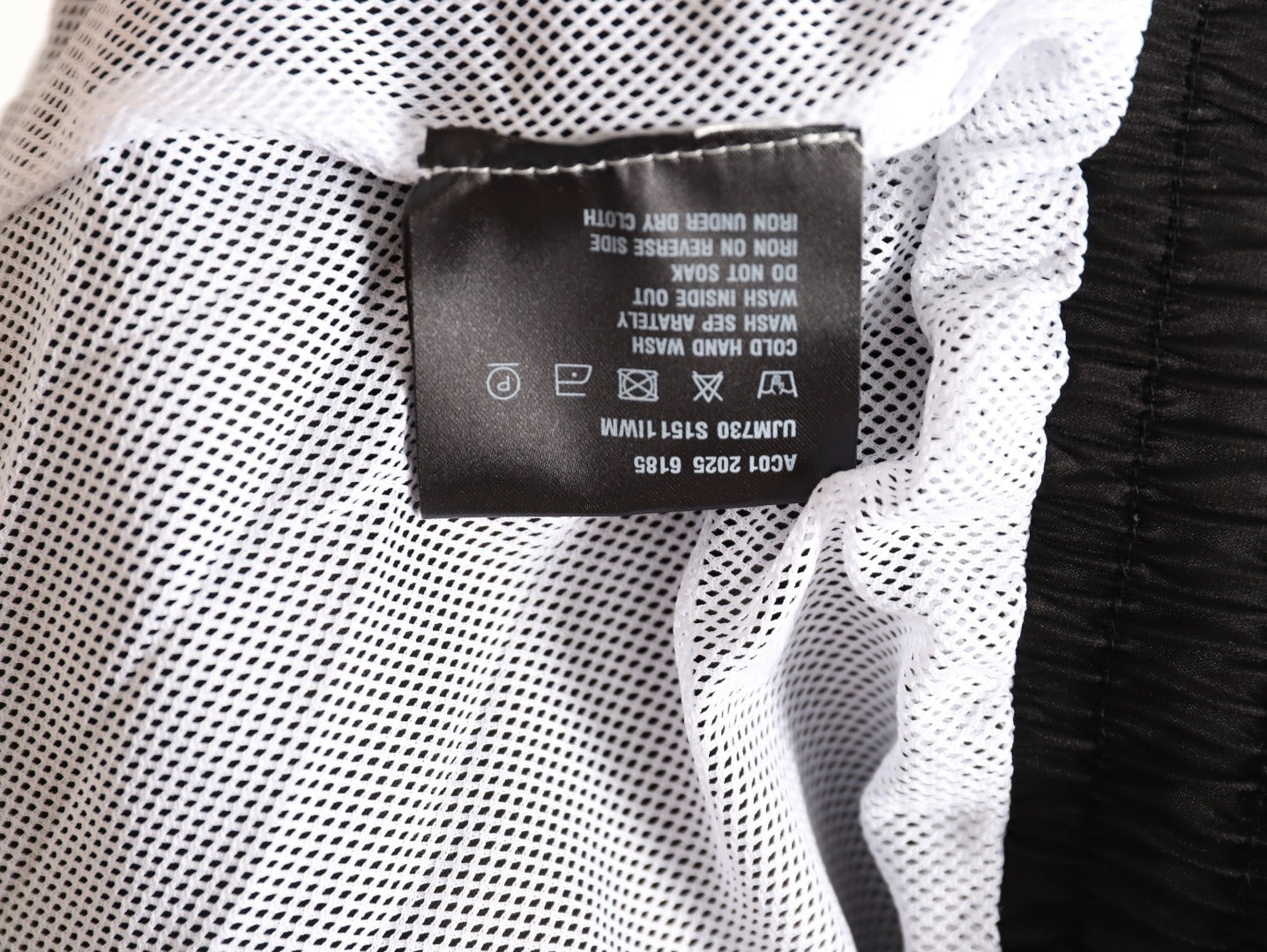 Prada classic red striped triangle logo beach shorts