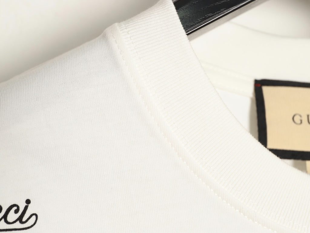 GUCCI logo print short-sleeved shirt