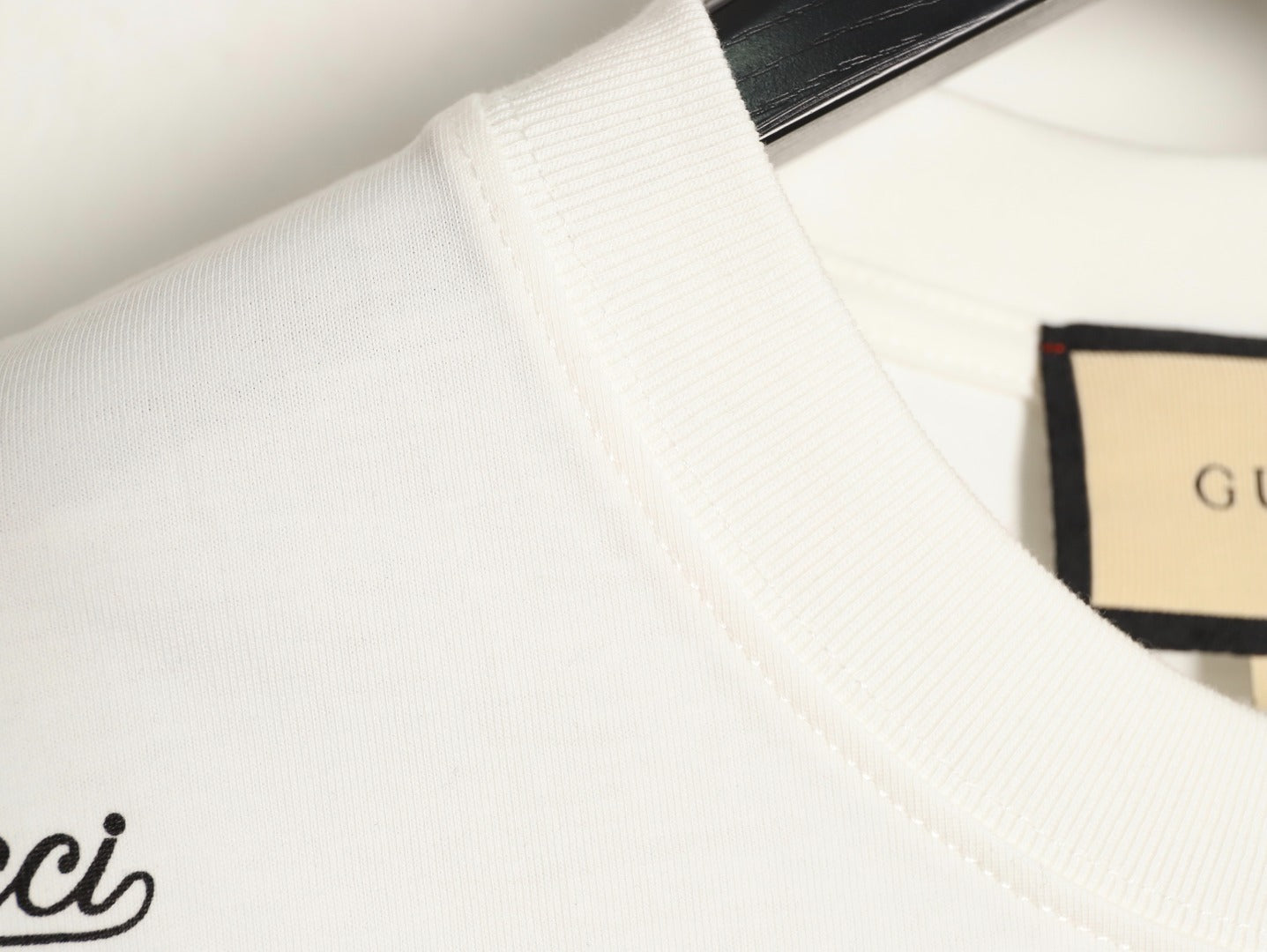 GUCCI logo print short-sleeved shirt