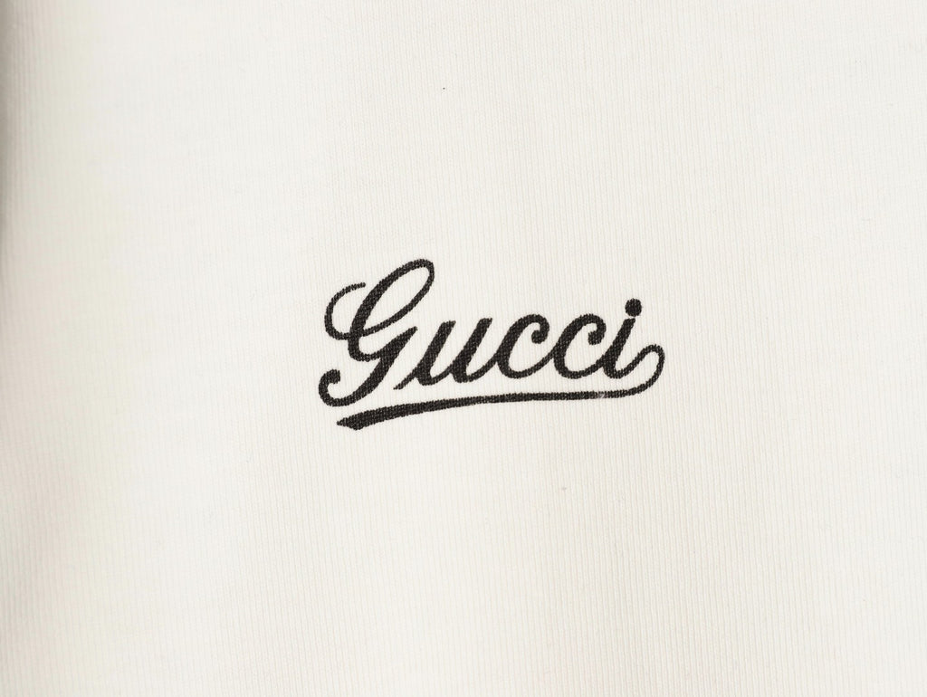 GUCCI logo print short-sleeved shirt