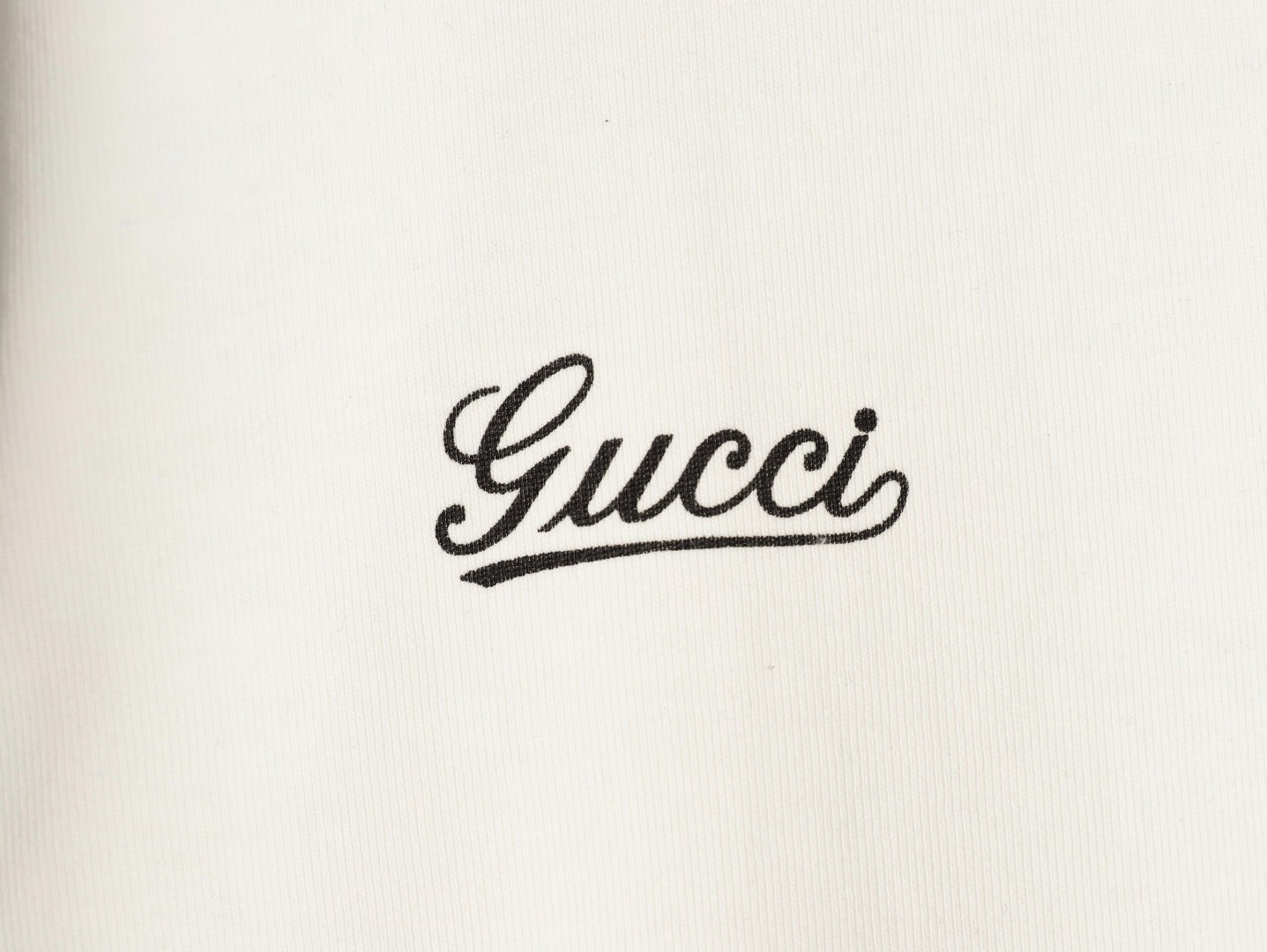 GUCCI logo print short-sleeved shirt