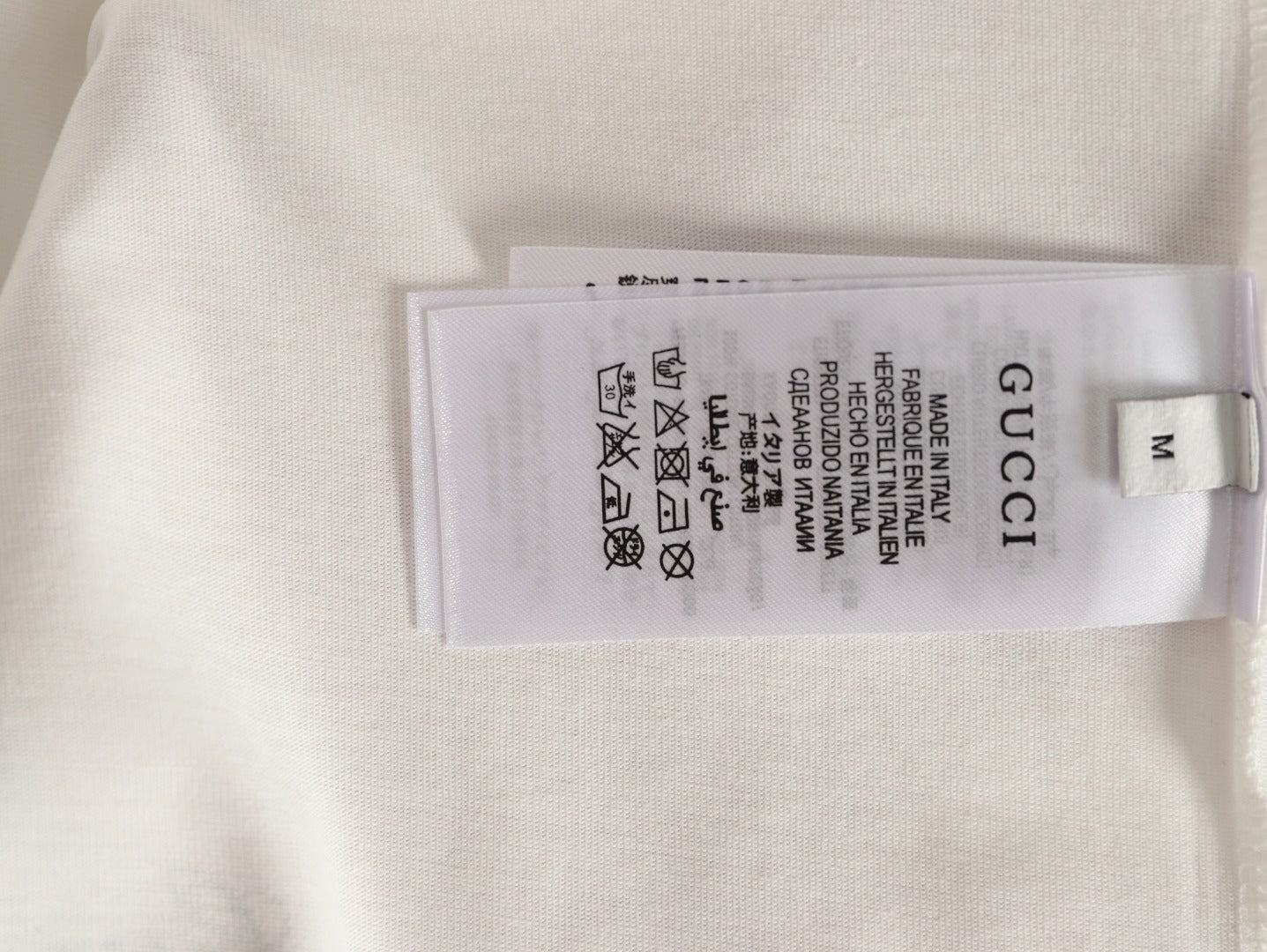 GUCCI logo print short-sleeved shirt
