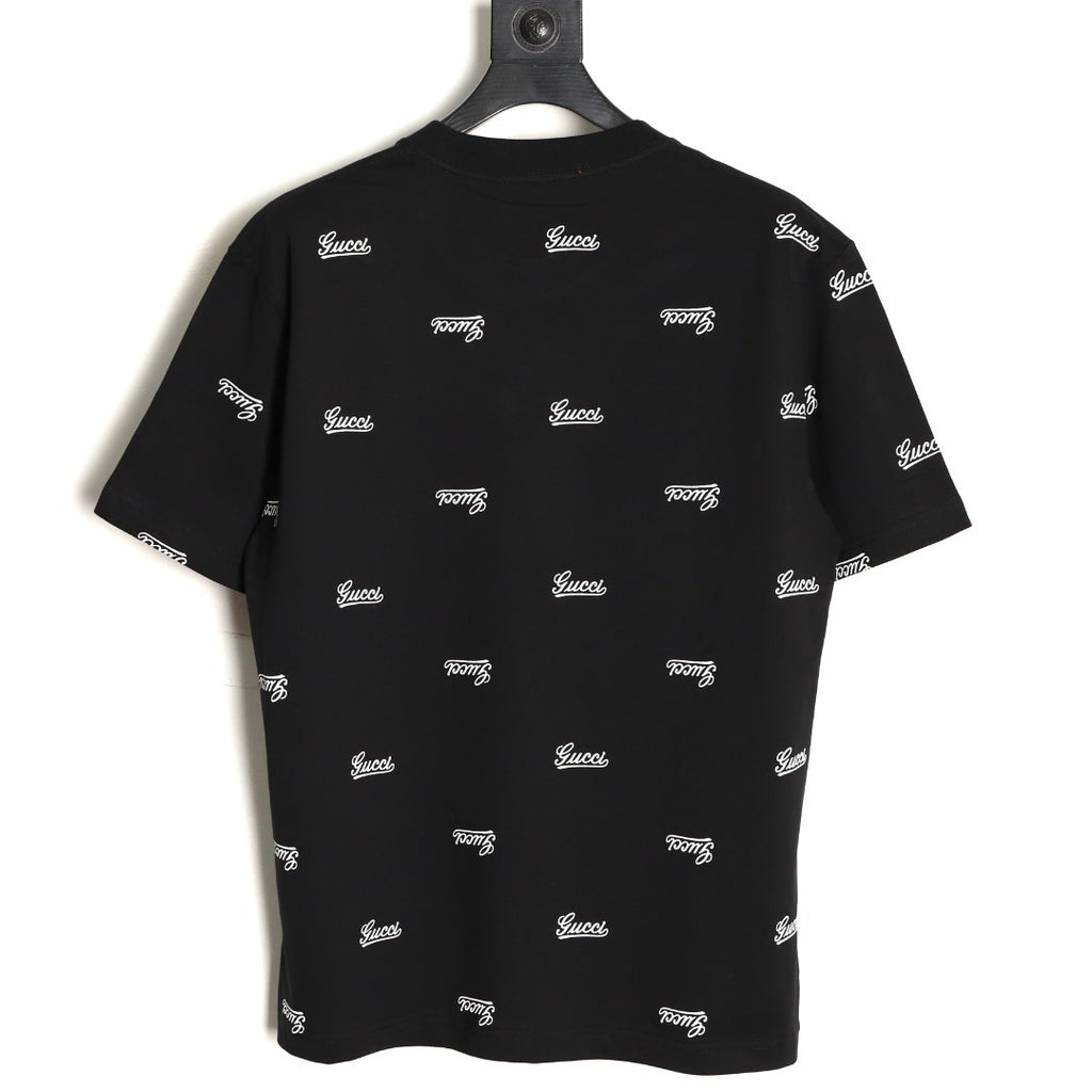 GUCCI logo print short-sleeved shirt