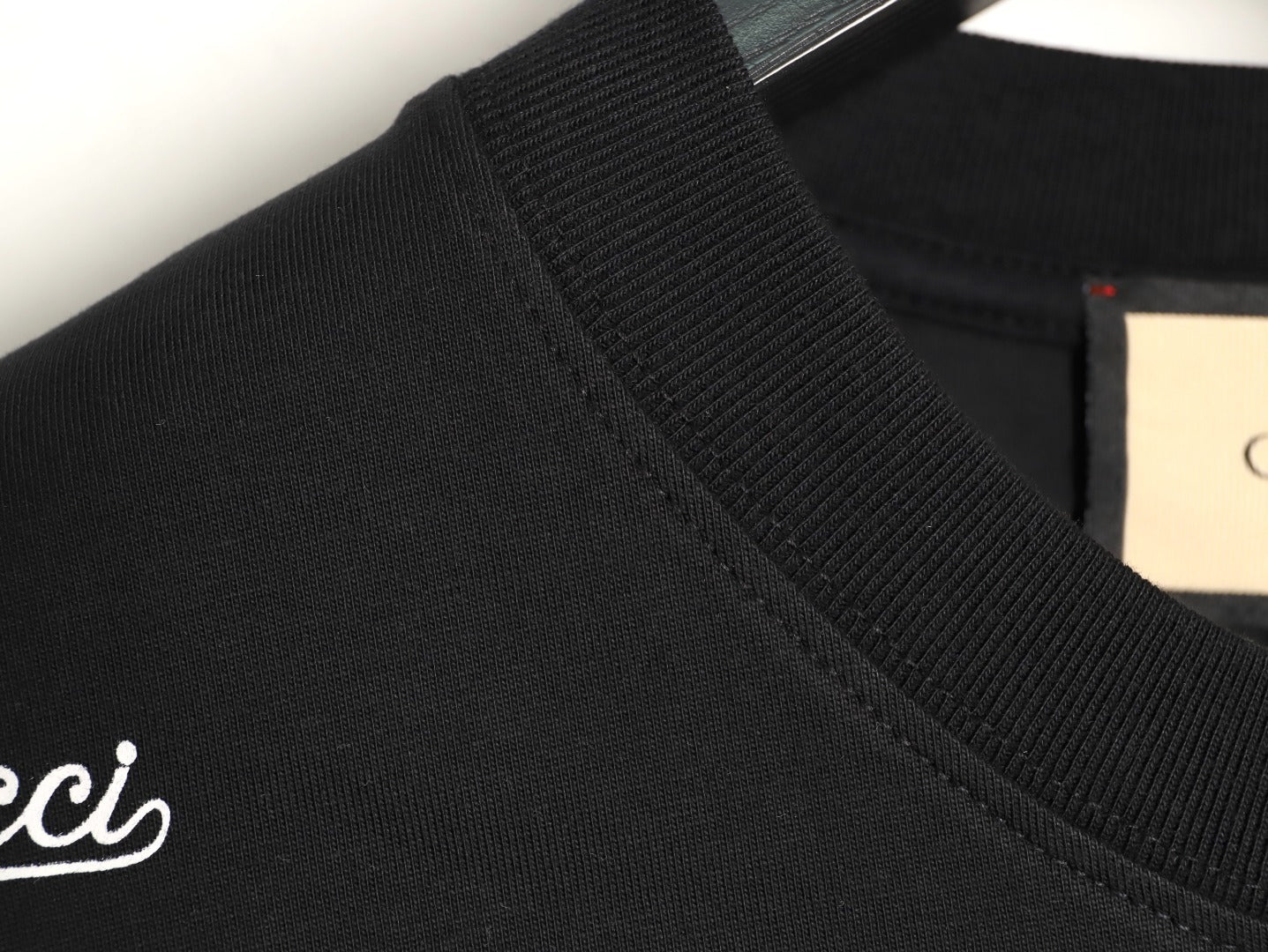 GUCCI logo print short-sleeved shirt