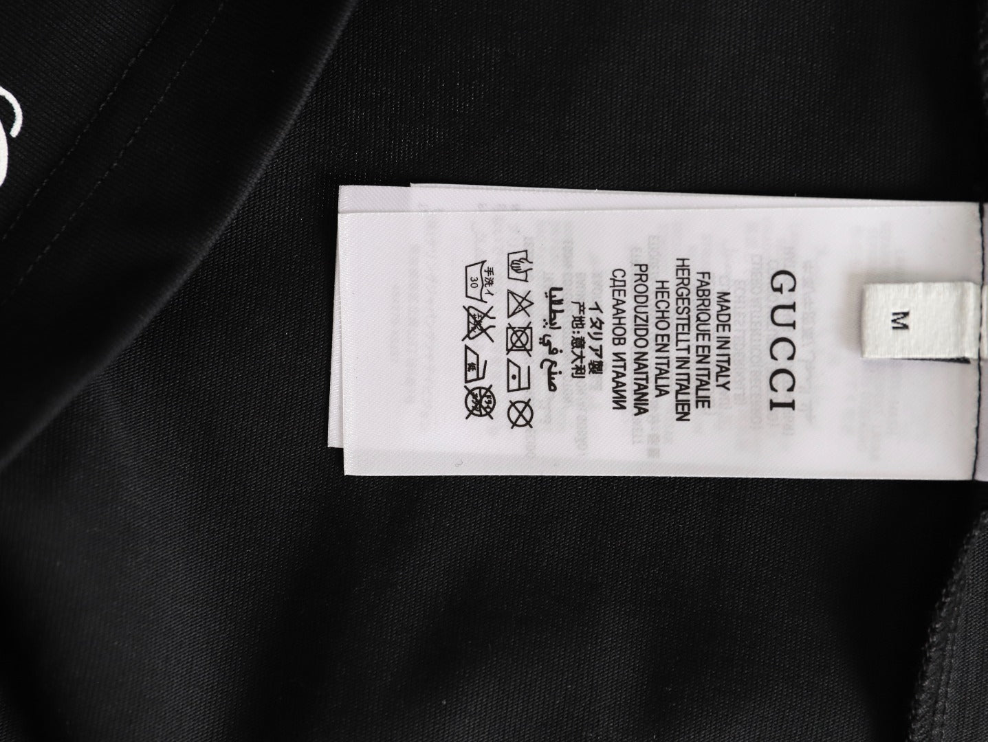 GUCCI logo print short-sleeved shirt