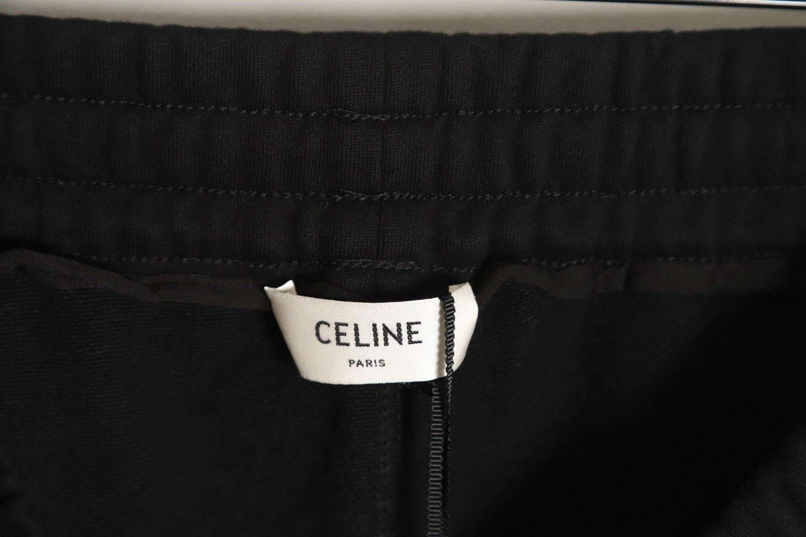 Celine Classic Embroidered Ribbon Shorts