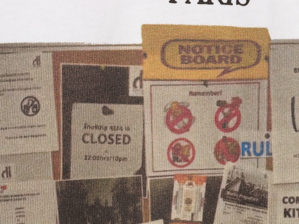 Maison Margiela Multi-element graphic print crew neck short-sleeve T-shirt