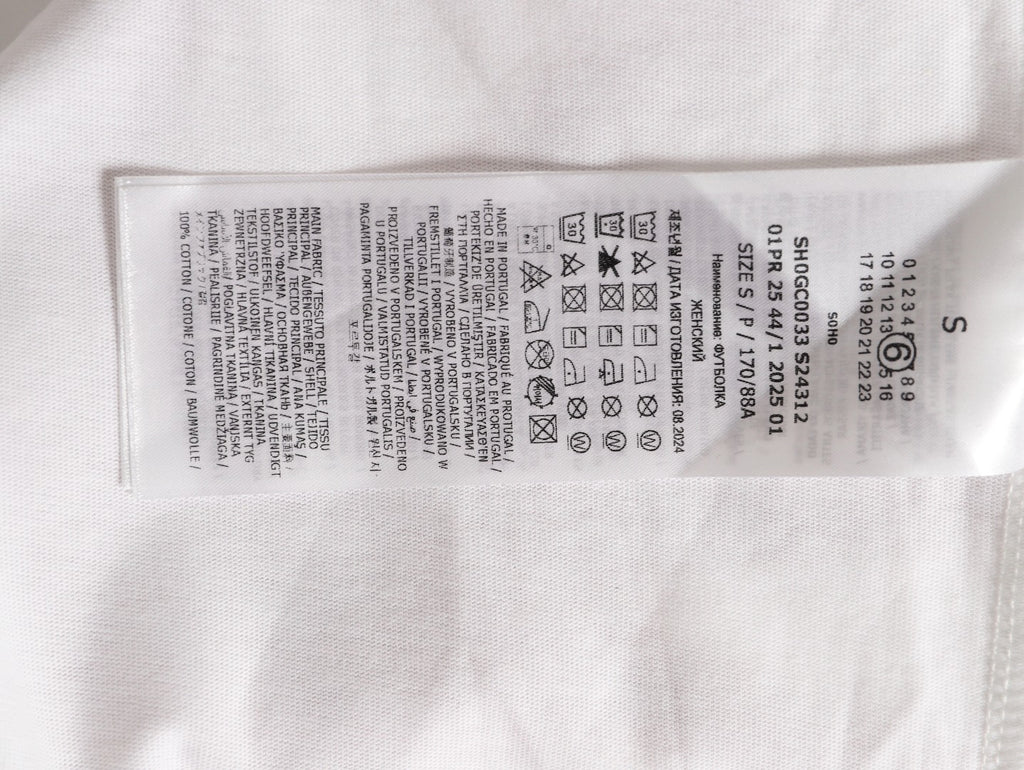 Maison Margiela Multi-element graphic print crew neck short-sleeve T-shirt