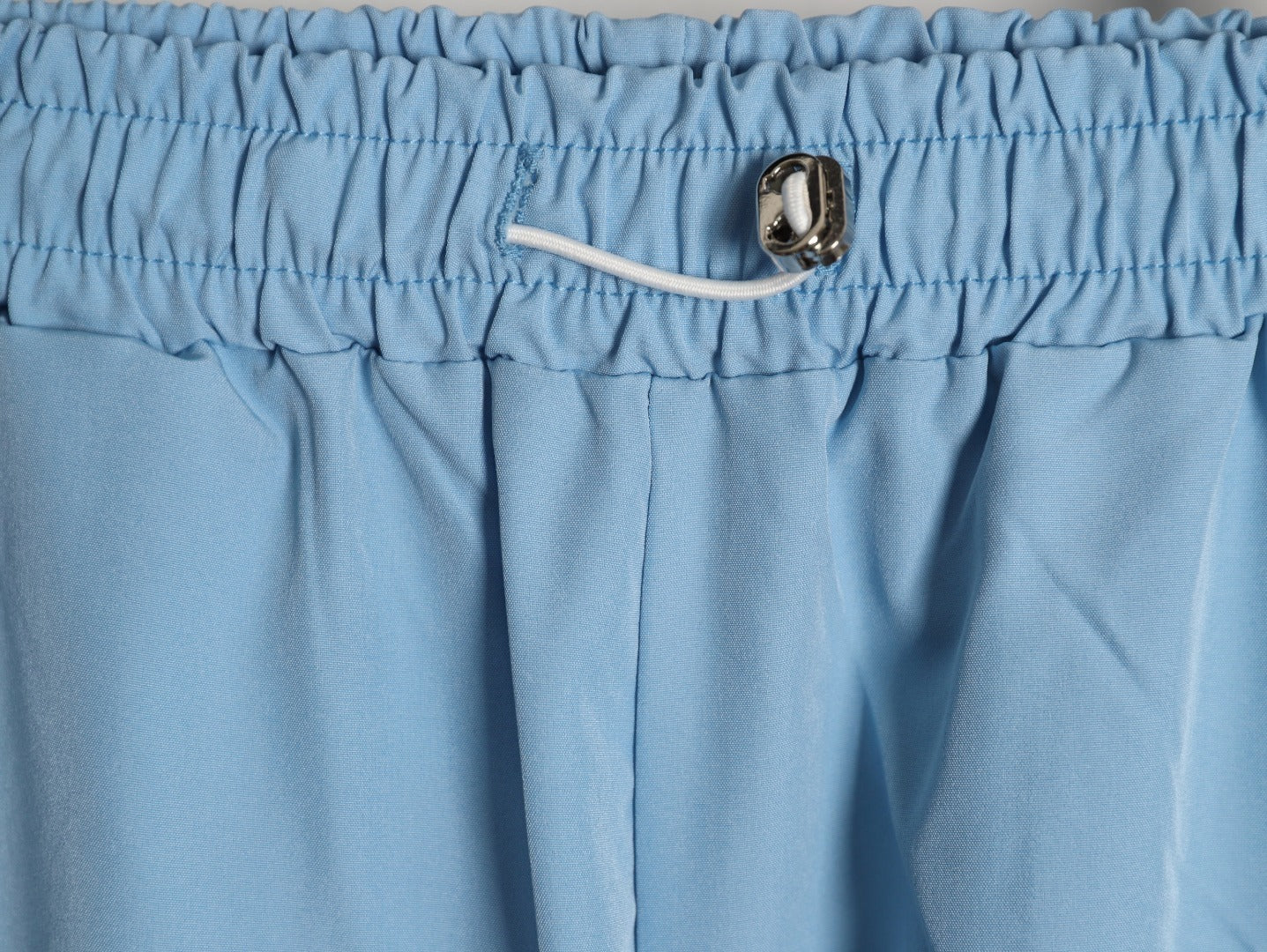 ALO Reflective Logo Wide-Leg Straight-Leg Casual Trousers