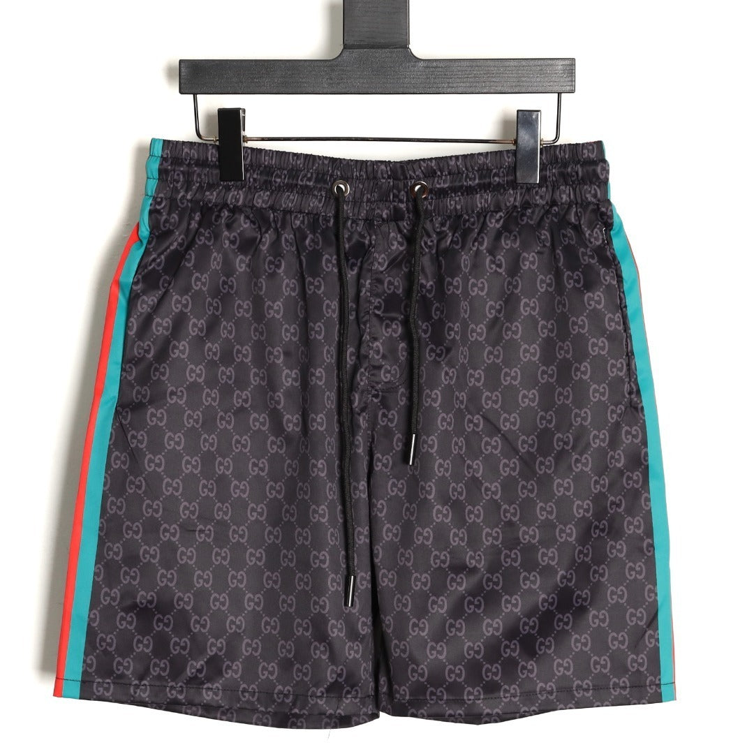 Gucci side-ribbed jacquard beach shorts