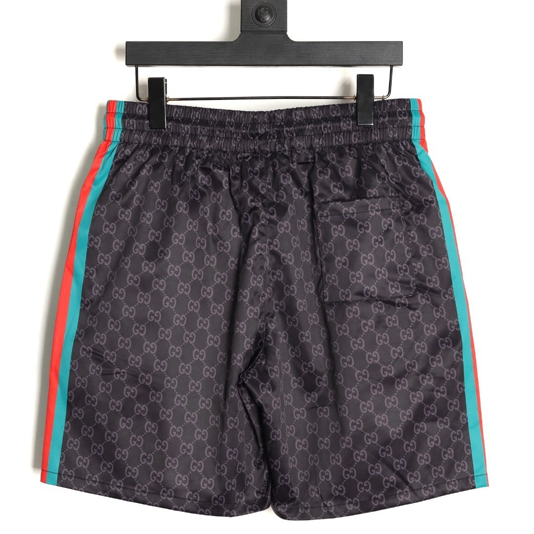 Gucci side-ribbed jacquard beach shorts