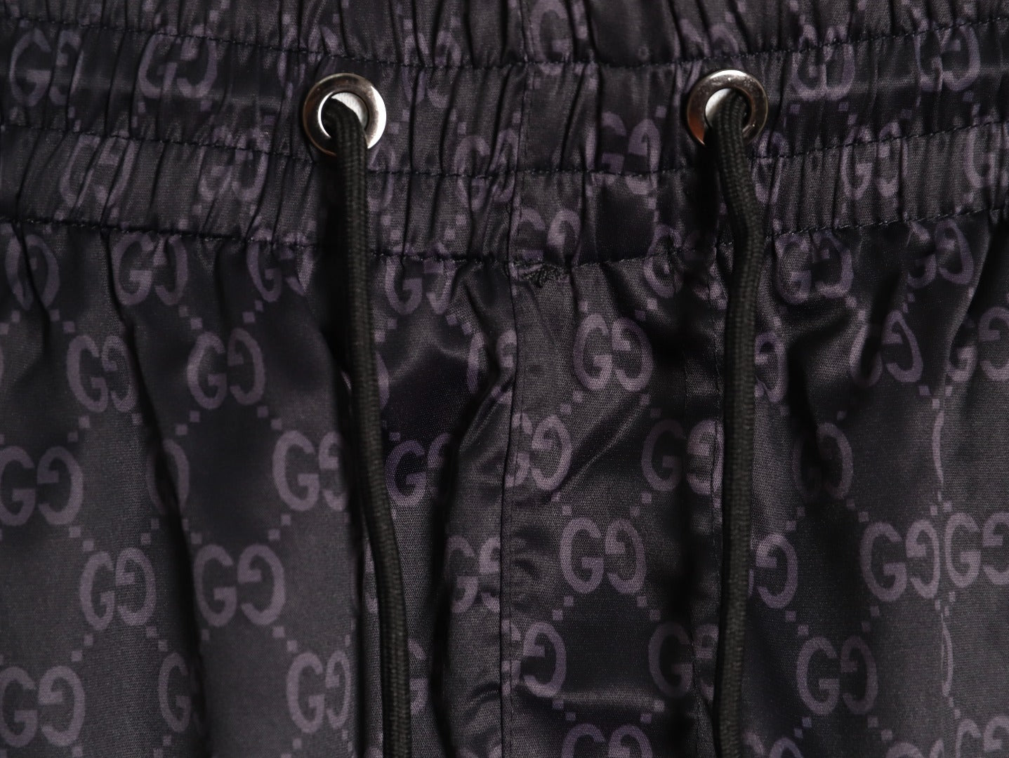 Gucci side-ribbed jacquard beach shorts