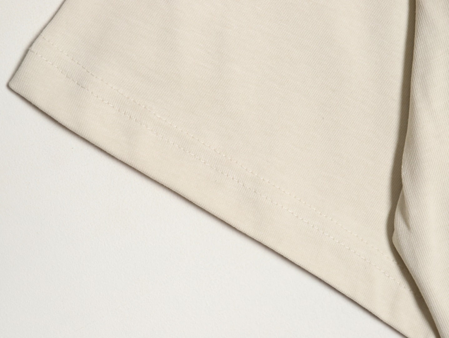 Maison Margiela Shadow Letter Embroidery Short-Sleeve T-Shirt