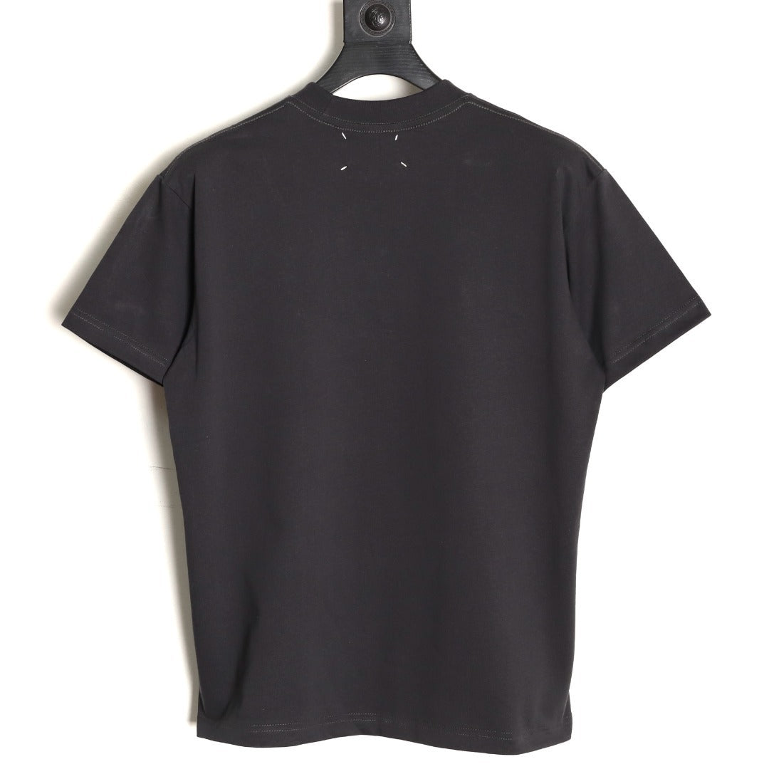 Maison Margiela Shadow Letter Embroidery Short-Sleeve T-Shirt