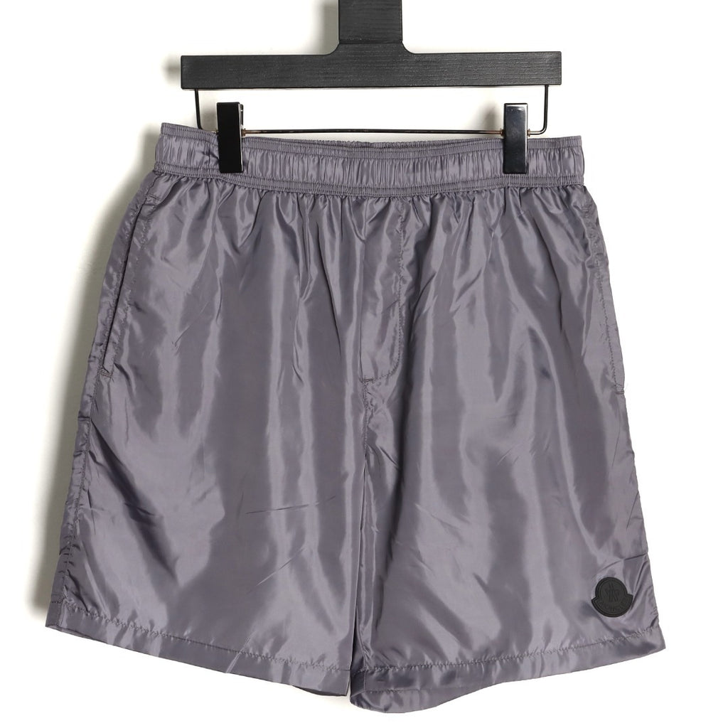 Moncler Reflective Logo Print Shorts
