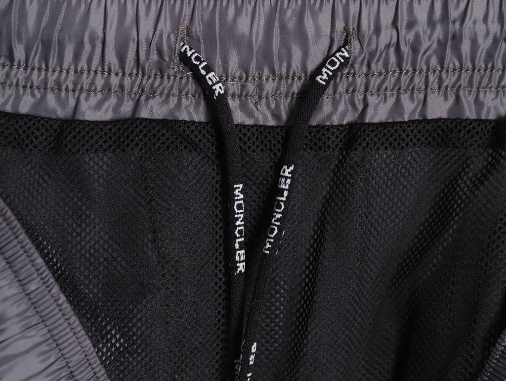 Moncler Reflective Logo Print Shorts