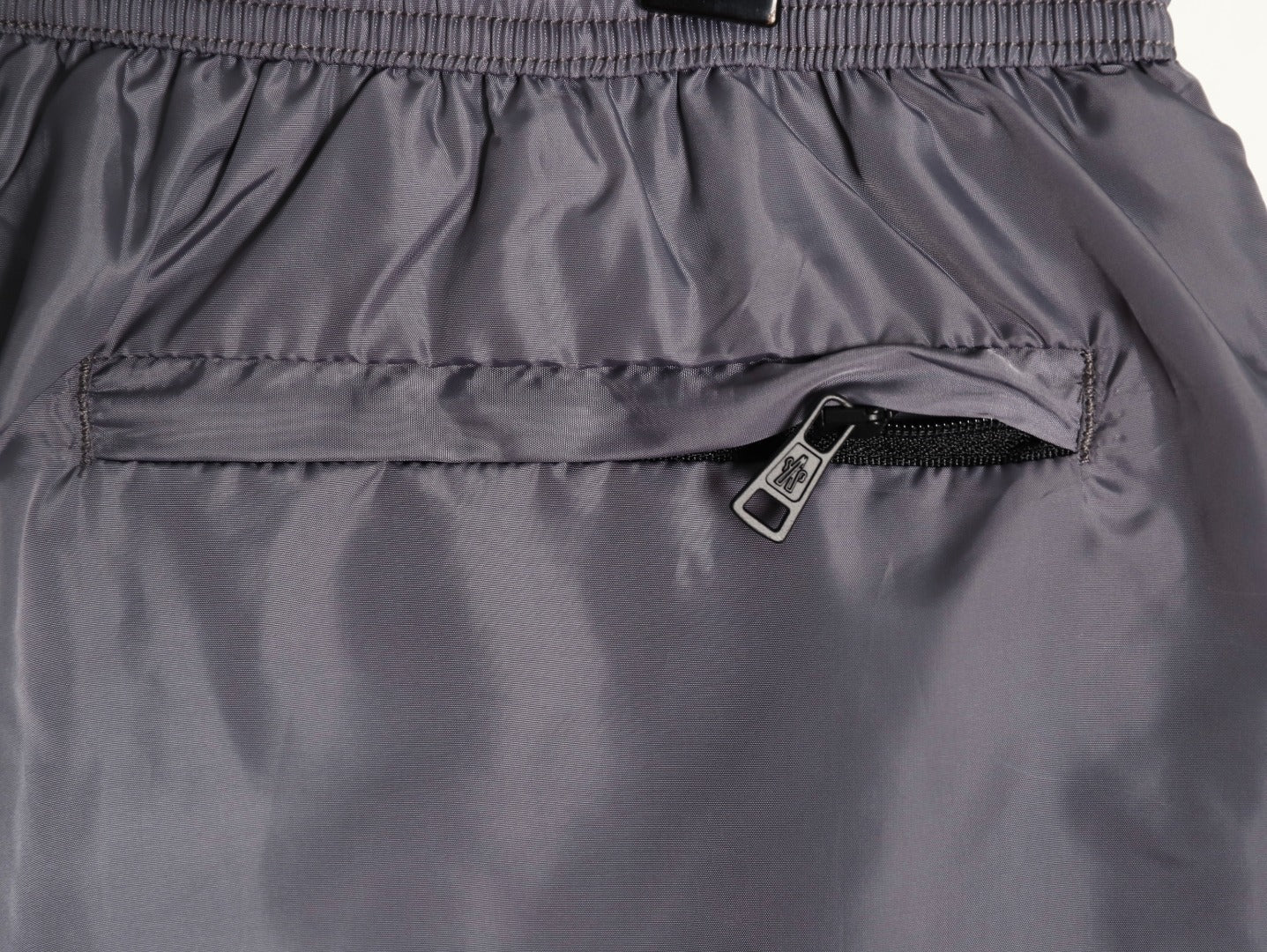 Moncler Reflective Logo Print Shorts