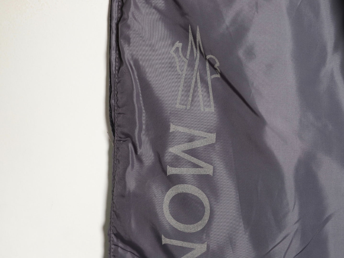 Moncler Reflective Logo Print Shorts